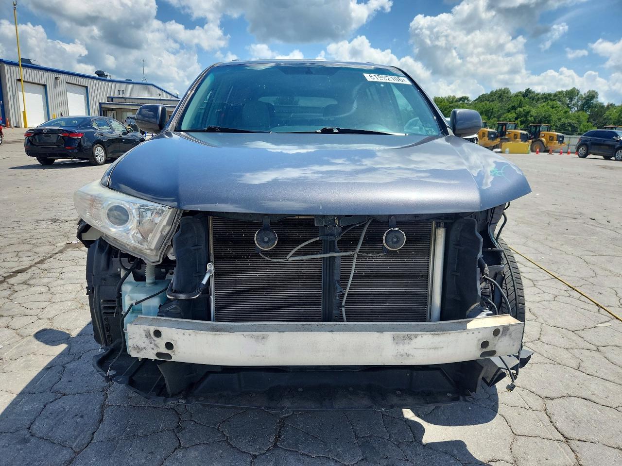 2013 Toyota Highlander Se Gray vin: 5TDZK3EH3DS126440