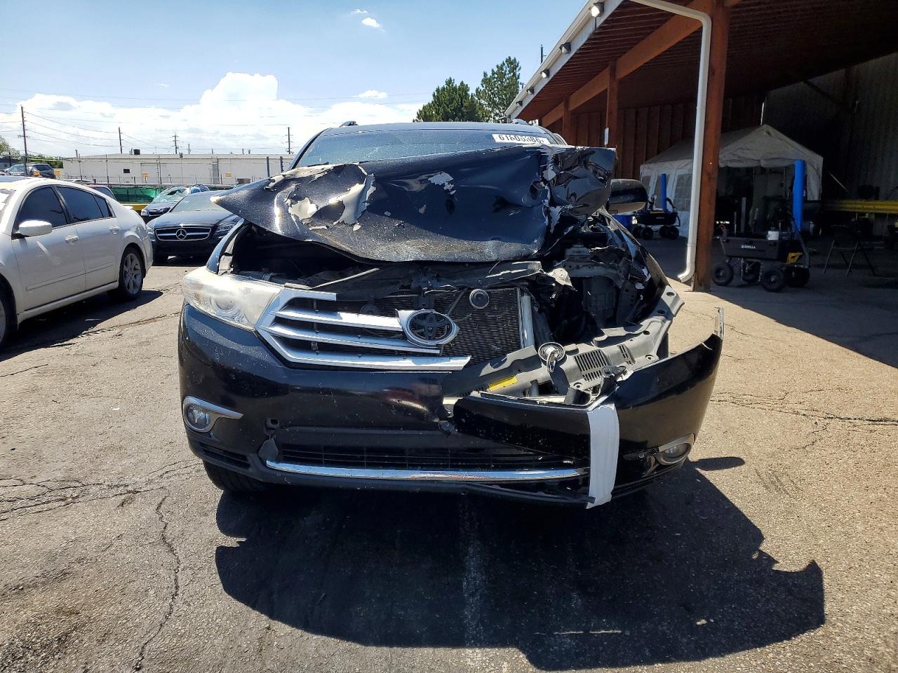 2013 Toyota Highlander Se Black vin: 5TDZK3EH3DS137888