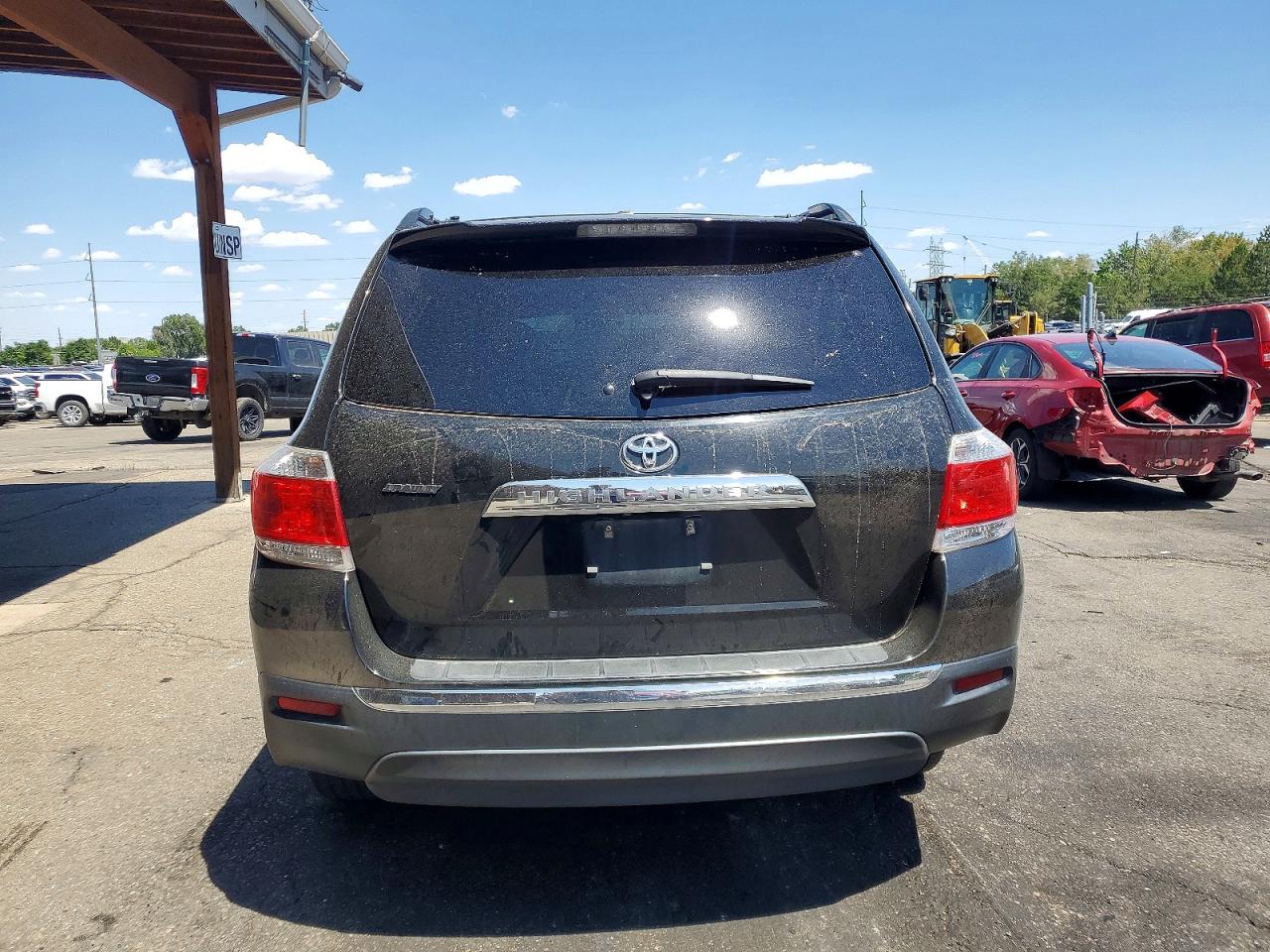 2013 Toyota Highlander Se Black vin: 5TDZK3EH3DS137888