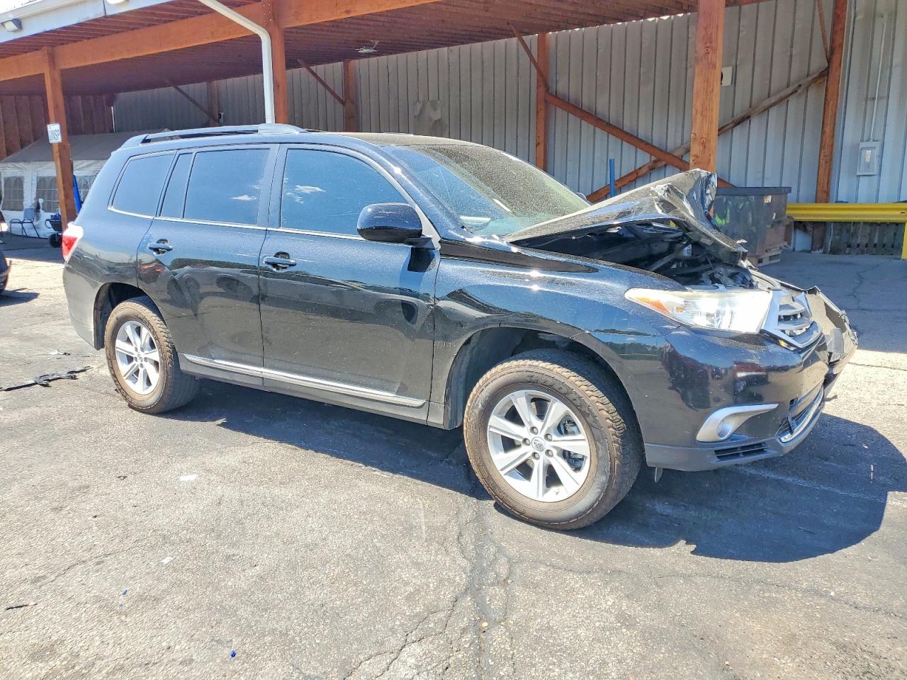 2013 Toyota Highlander Se Black vin: 5TDZK3EH3DS137888