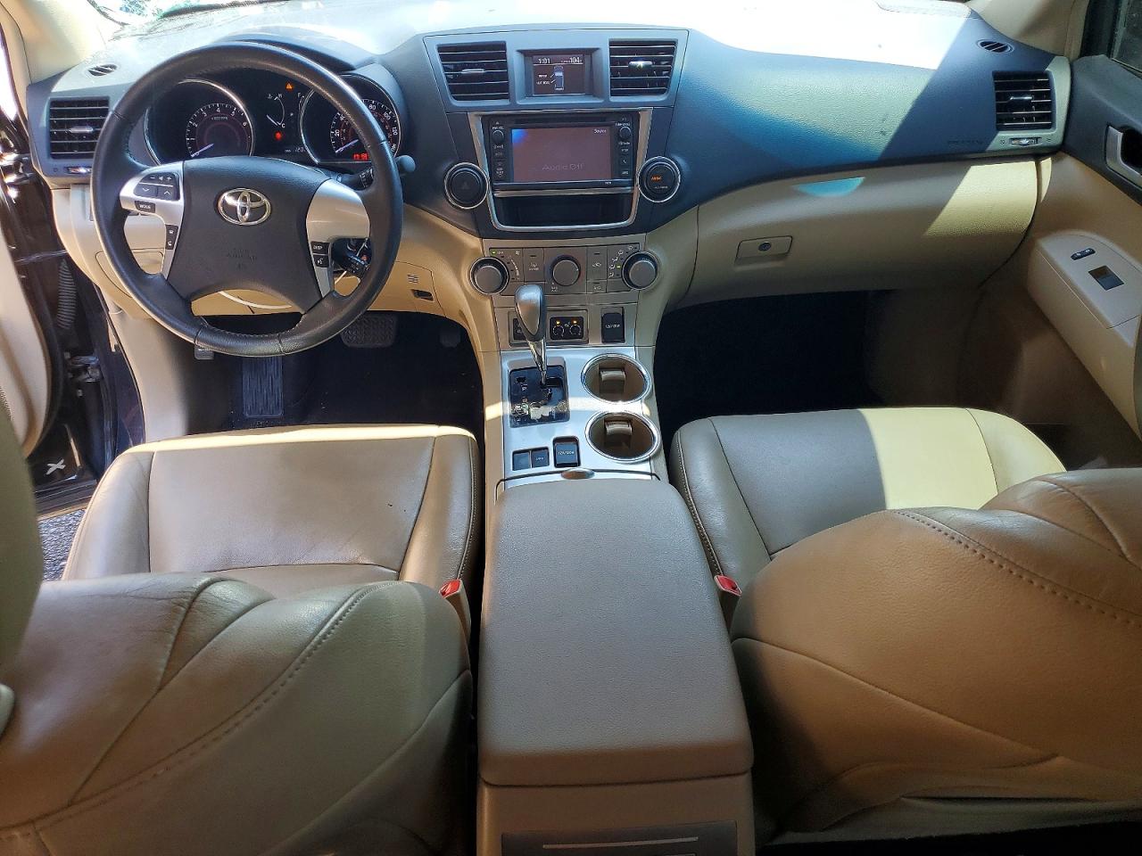 2013 Toyota Highlander Se Black vin: 5TDZK3EH3DS137888