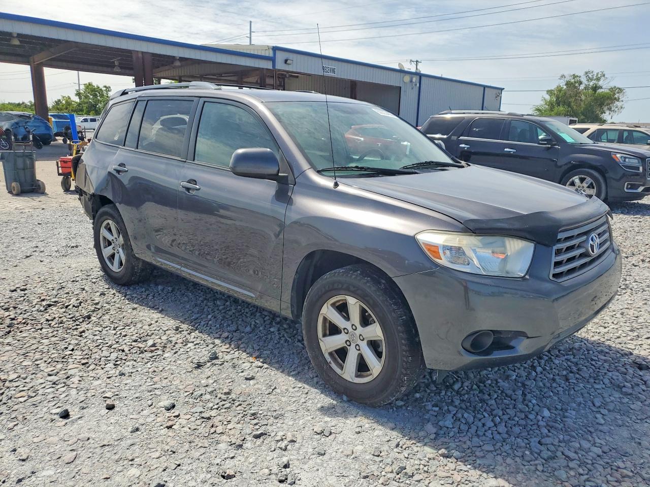 2010 Toyota Highlander Base Gray vin: 5TDZK3EH4AS004553