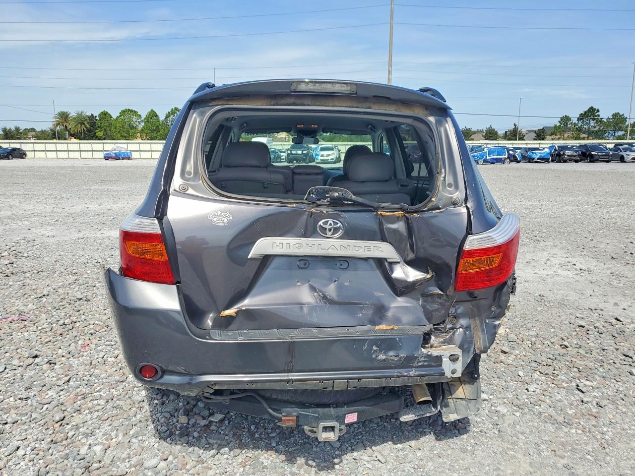 2010 Toyota Highlander Base Gray vin: 5TDZK3EH4AS004553