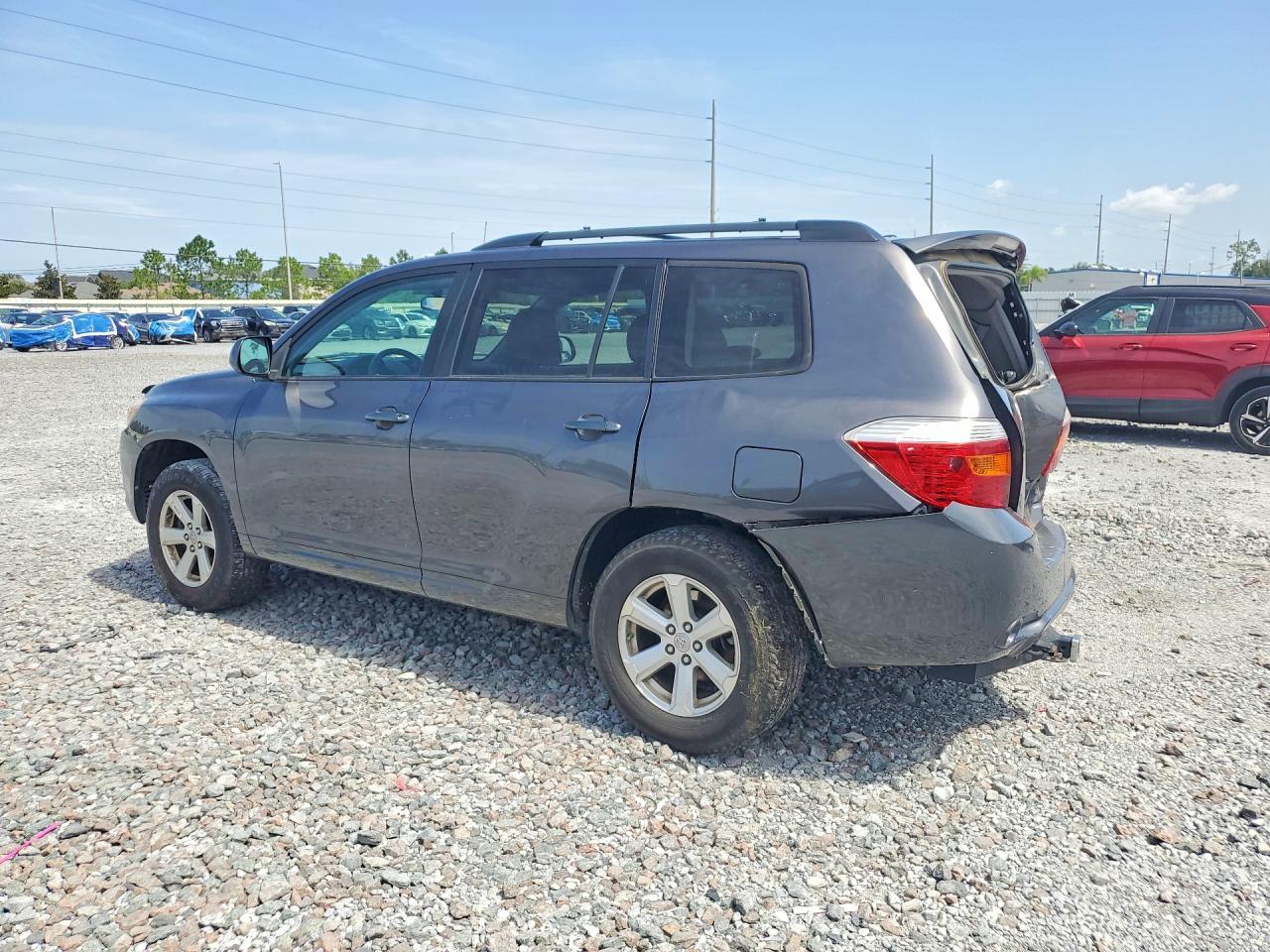 2010 Toyota Highlander Base Gray vin: 5TDZK3EH4AS004553