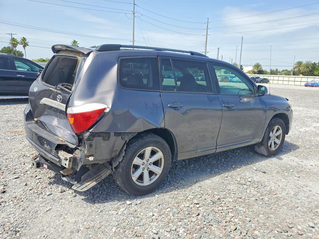 2010 Toyota Highlander Base Gray vin: 5TDZK3EH4AS004553