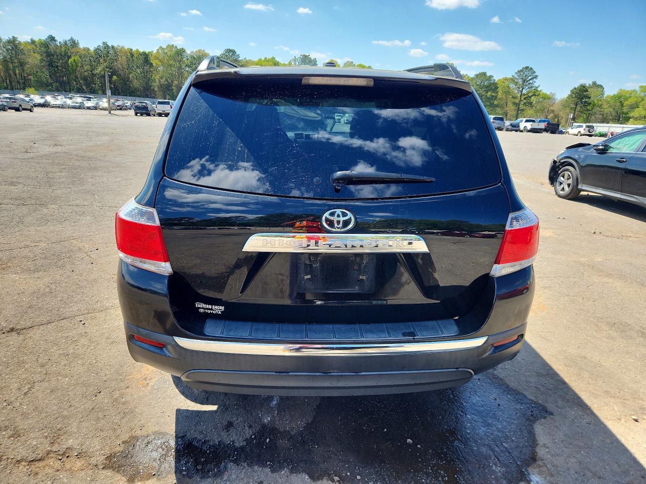 2012 Toyota Highlander Base Black vin: 5TDZK3EH4CS068420