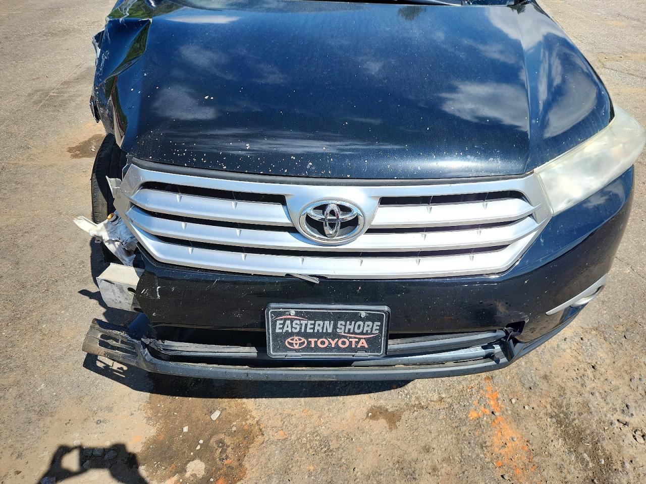 2012 Toyota Highlander Base Black vin: 5TDZK3EH4CS068420
