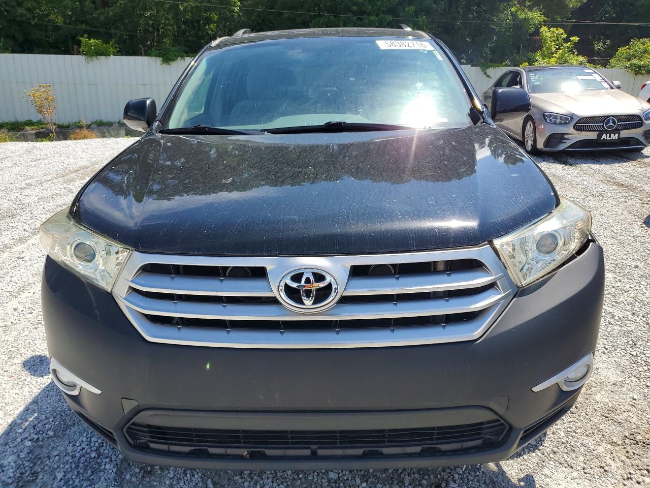2013 Toyota Highlander Plus Black vin: 5TDZK3EH4DS106973