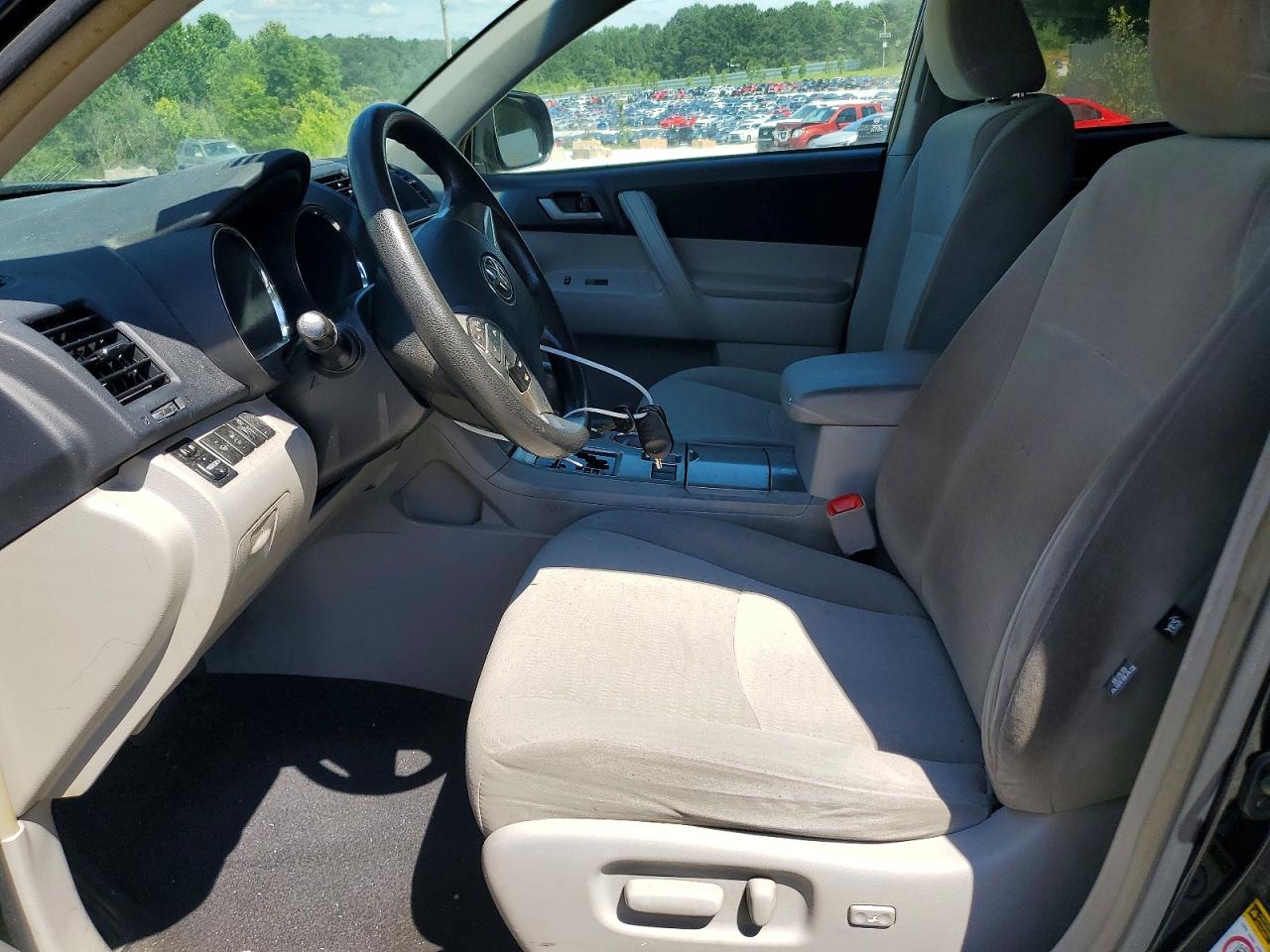 2013 Toyota Highlander Plus Black vin: 5TDZK3EH4DS106973