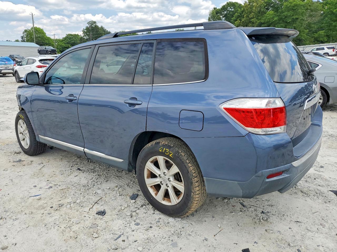 2012 Toyota Highlander Se Blue vin: 5TDZK3EH5CS073688