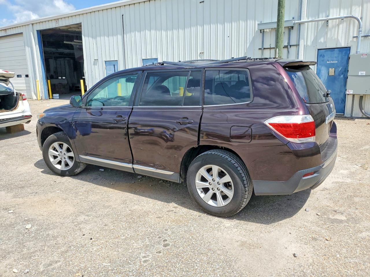 2012 Toyota Highlander Se Purple vin: 5TDZK3EH5CS089194