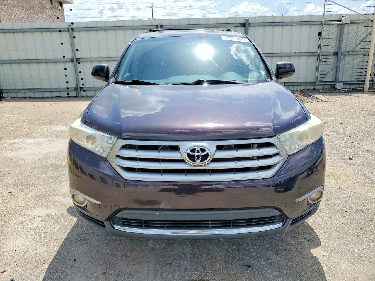 2012 Toyota Highlander Se Purple vin: 5TDZK3EH5CS089194