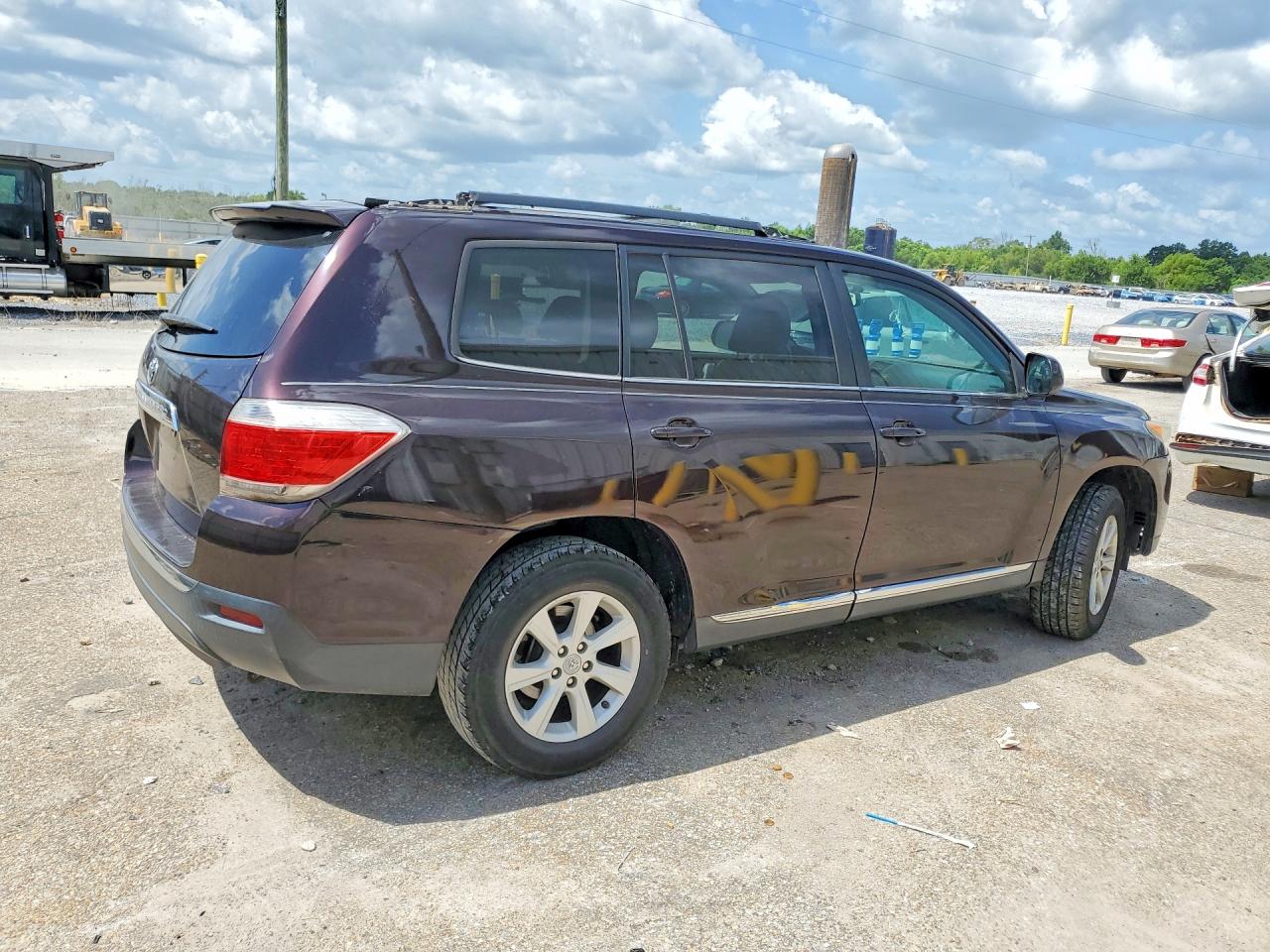 2012 Toyota Highlander Se Purple vin: 5TDZK3EH5CS089194