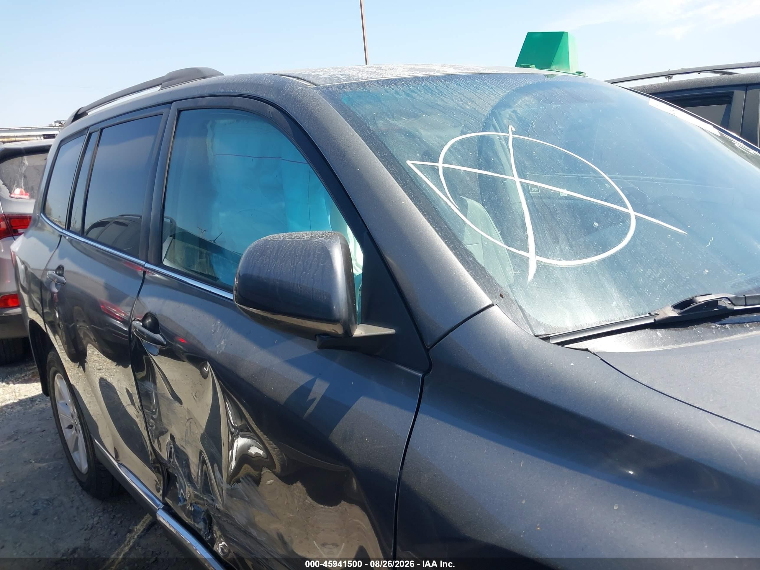 2013 Toyota Highlander Se V6 Серый vin: 5TDZK3EH5DS126312