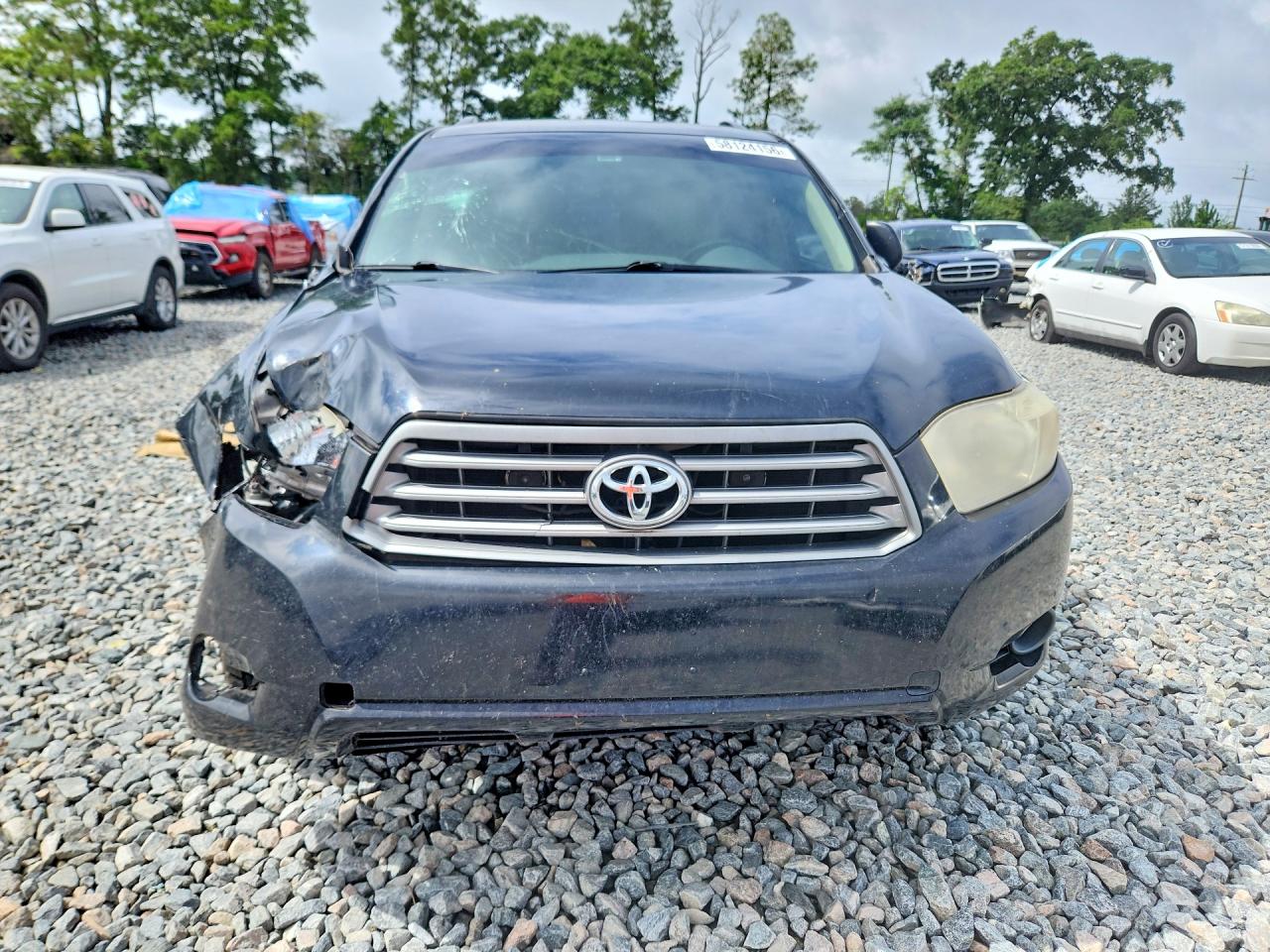 2010 Toyota Highlander Base Черный vin: 5TDZK3EH6AS004098