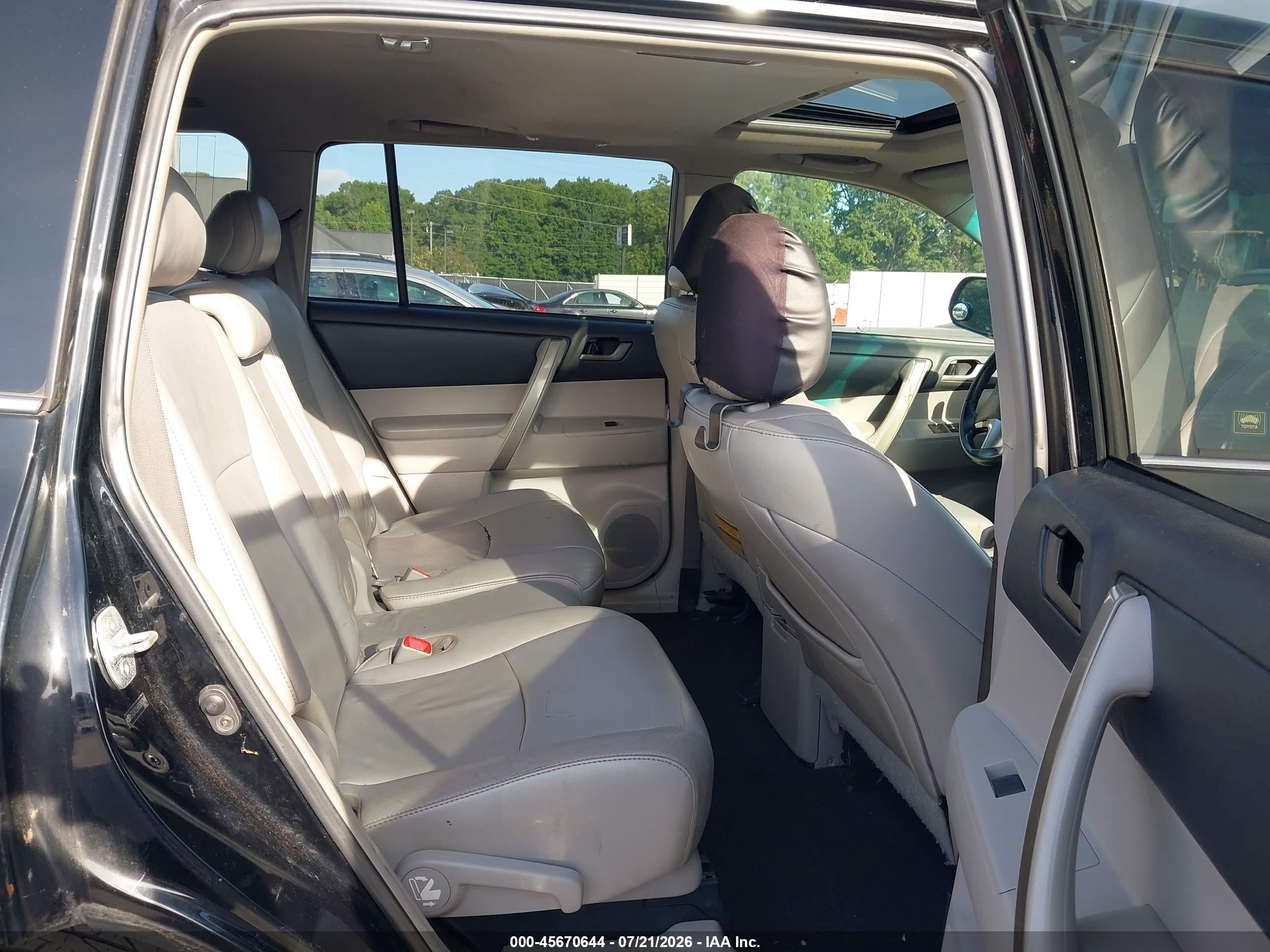 2011 Toyota Highlander Se V6 Black vin: 5TDZK3EH6BS045249