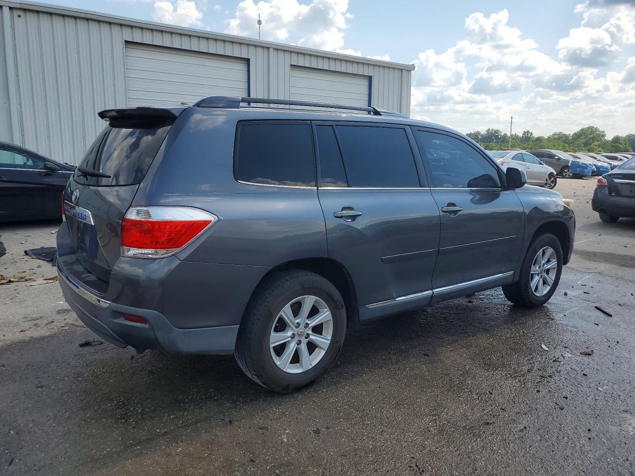 2012 Toyota Highlander Base Gray vin: 5TDZK3EH6CS050971
