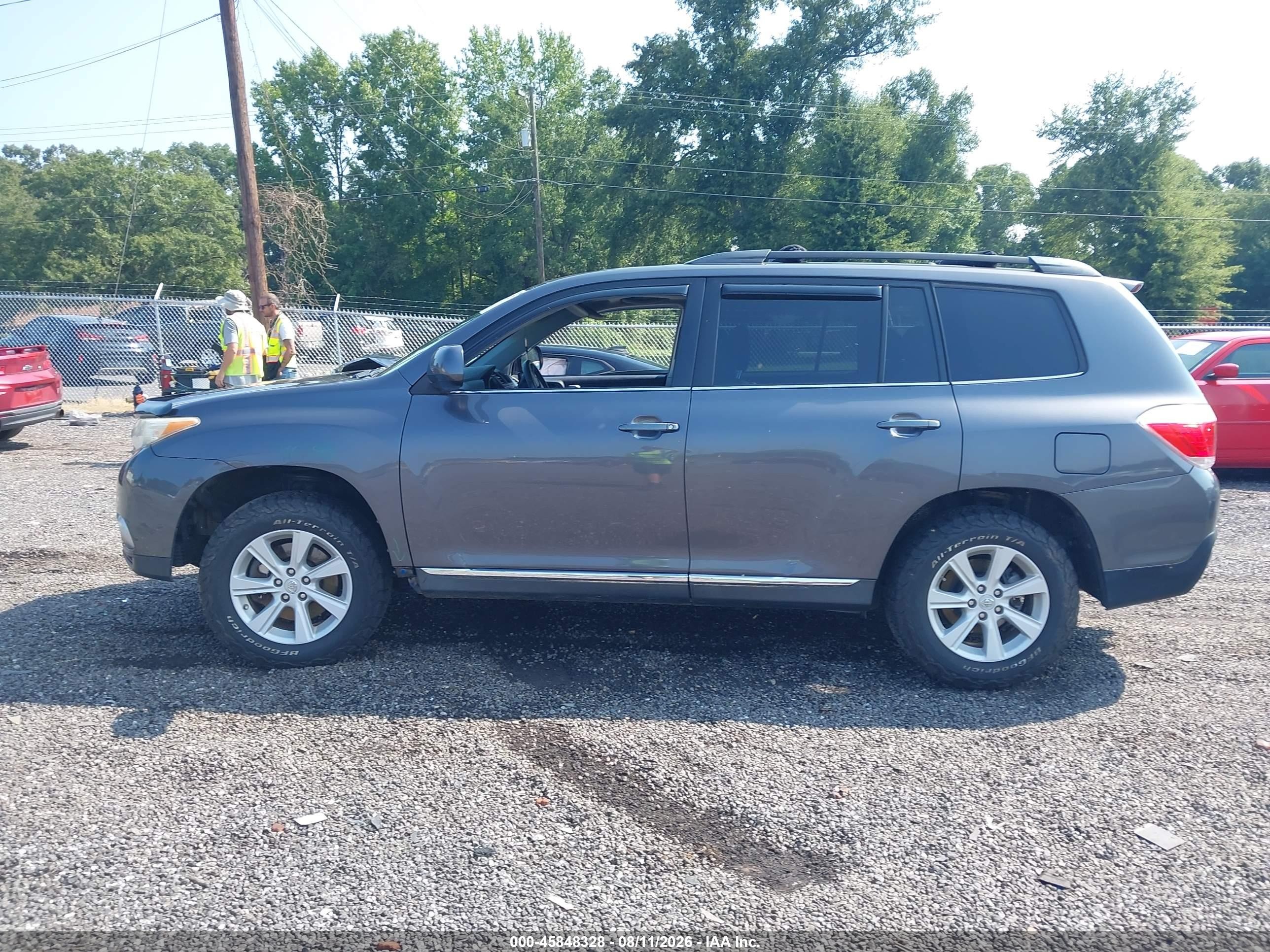 2012 Toyota Highlander Se V6 Gray vin: 5TDZK3EH6CS084831