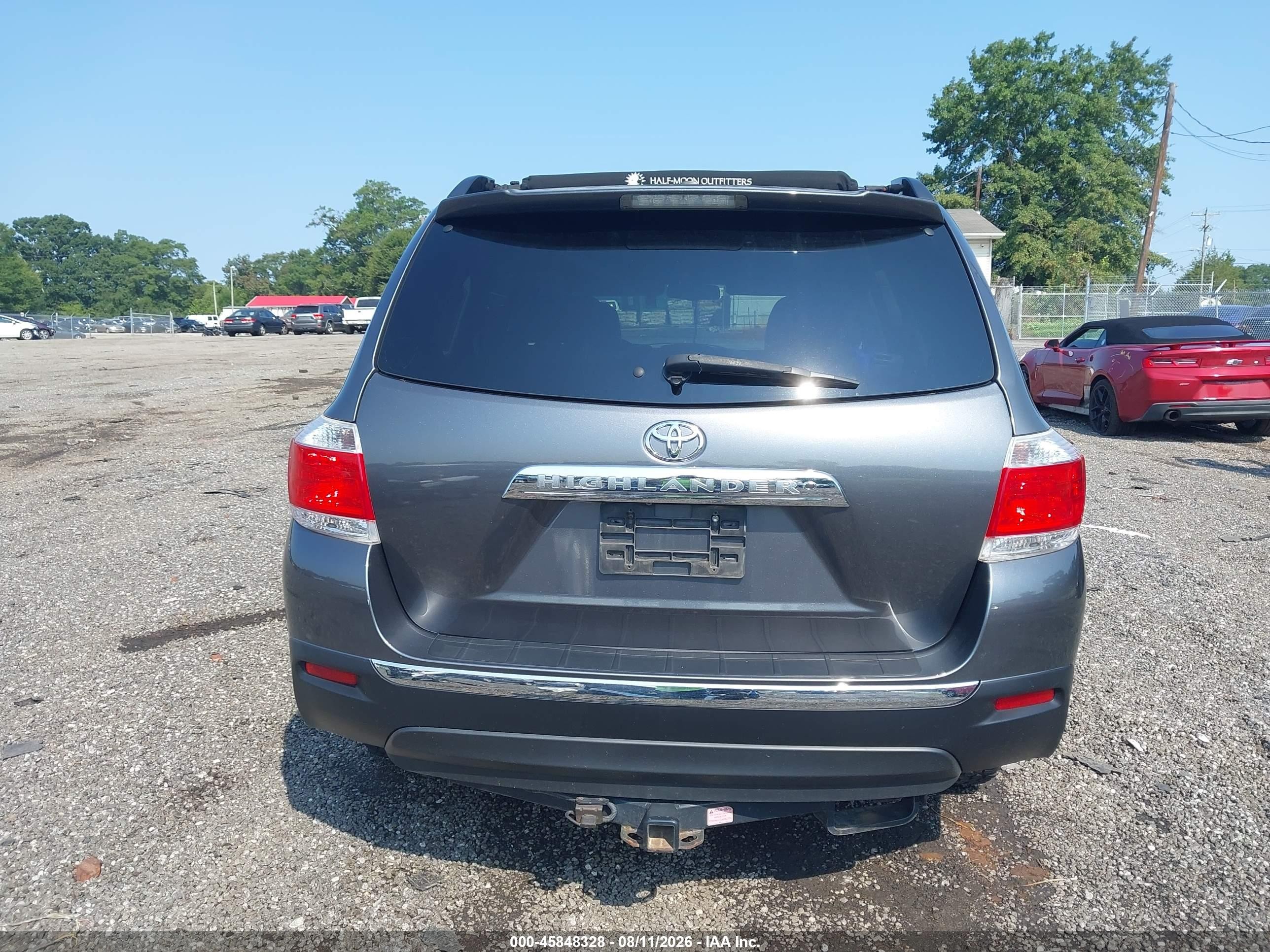 2012 Toyota Highlander Se V6 Gray vin: 5TDZK3EH6CS084831