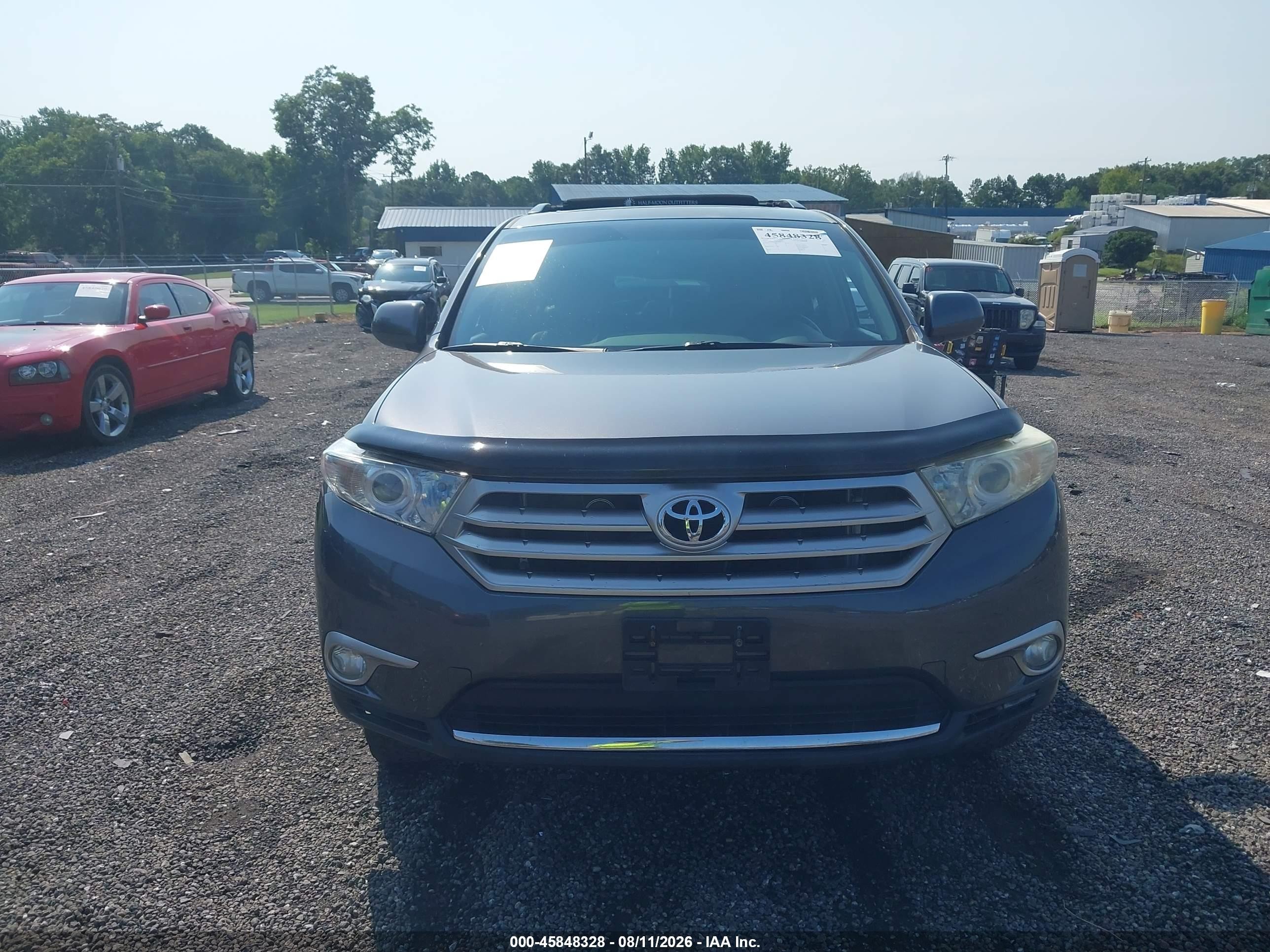 2012 Toyota Highlander Se V6 Gray vin: 5TDZK3EH6CS084831