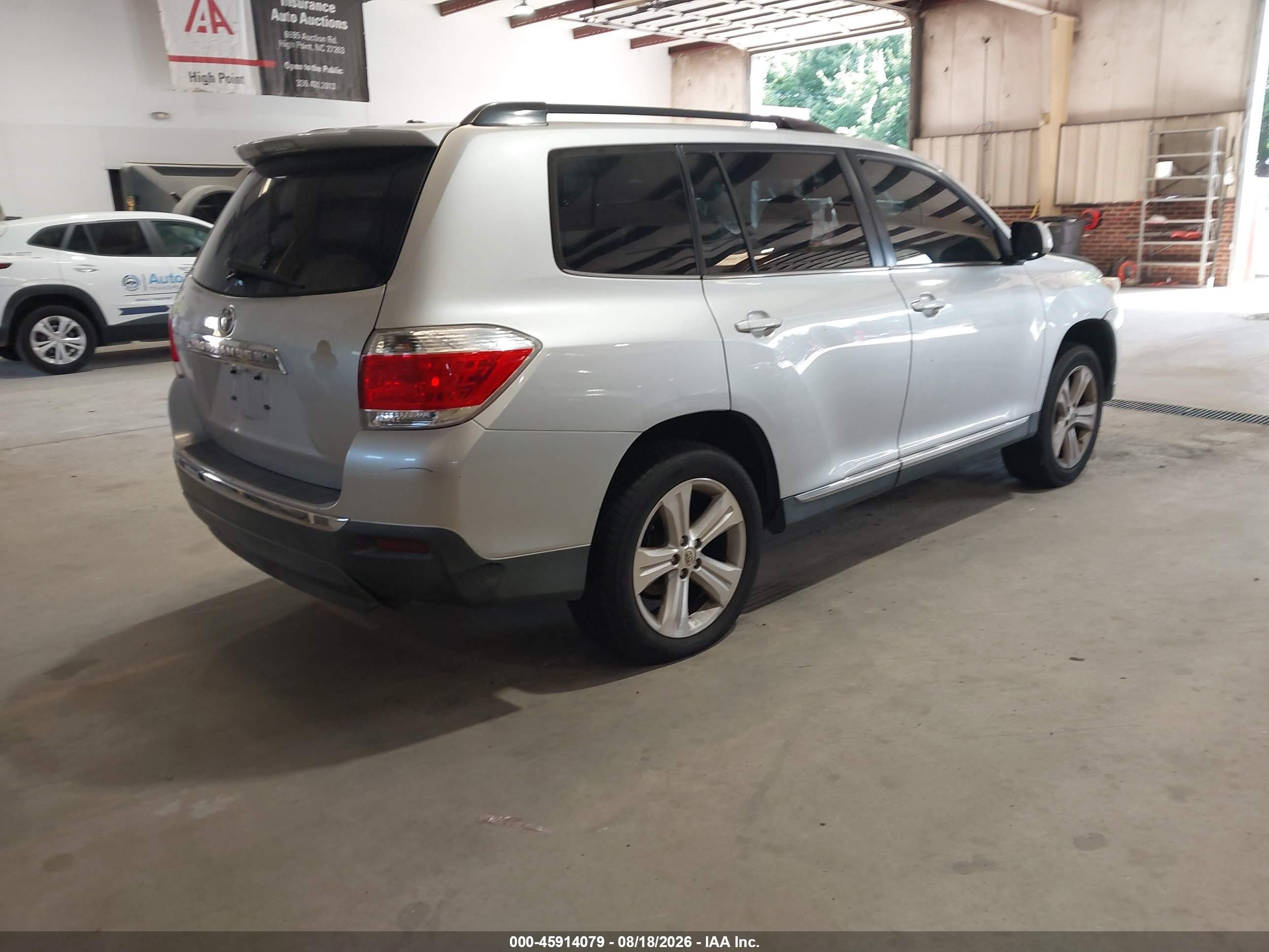 2013 Toyota Highlander Se V6 Silver vin: 5TDZK3EH6DS092882