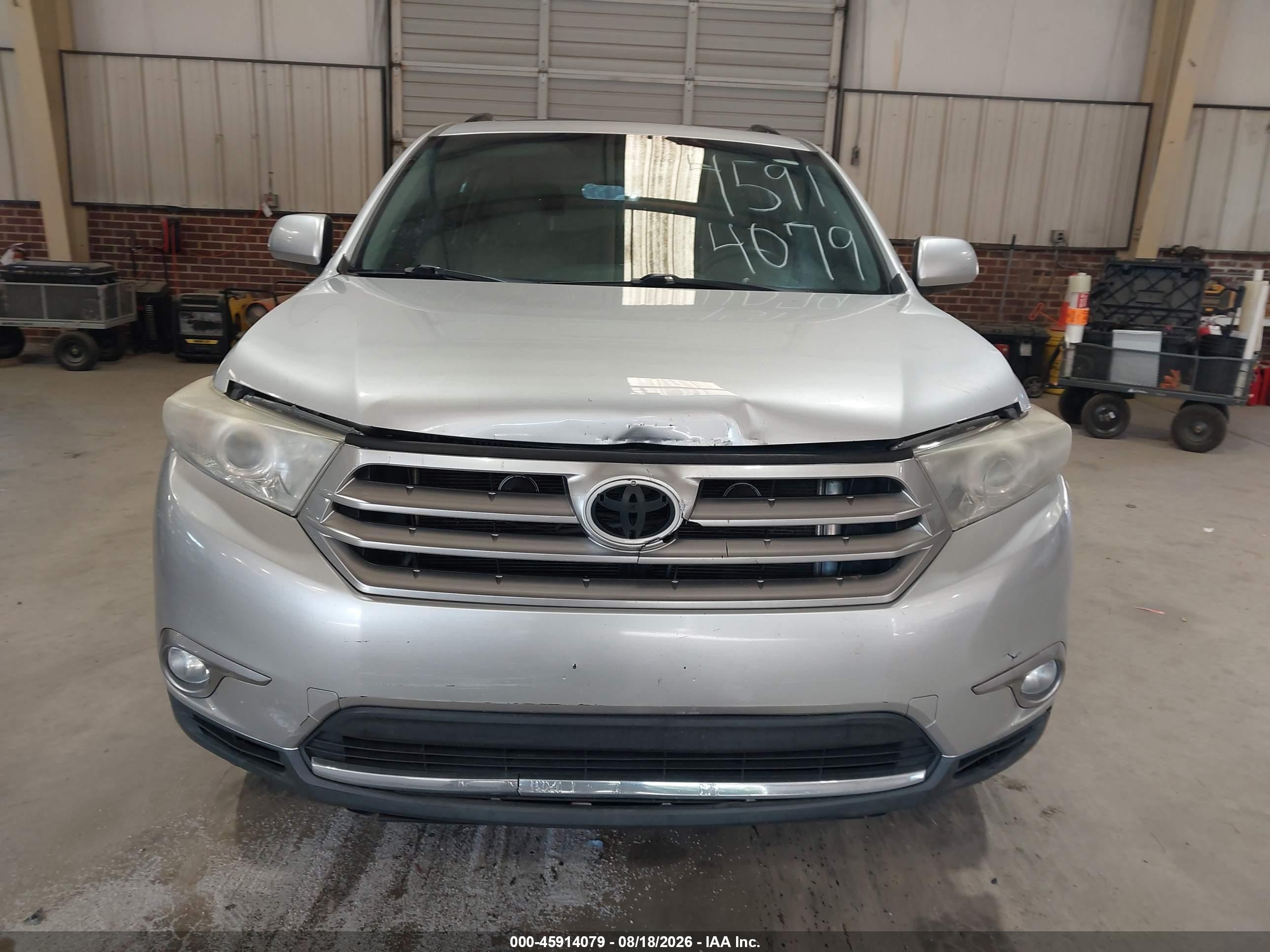 2013 Toyota Highlander Se V6 Silver vin: 5TDZK3EH6DS092882