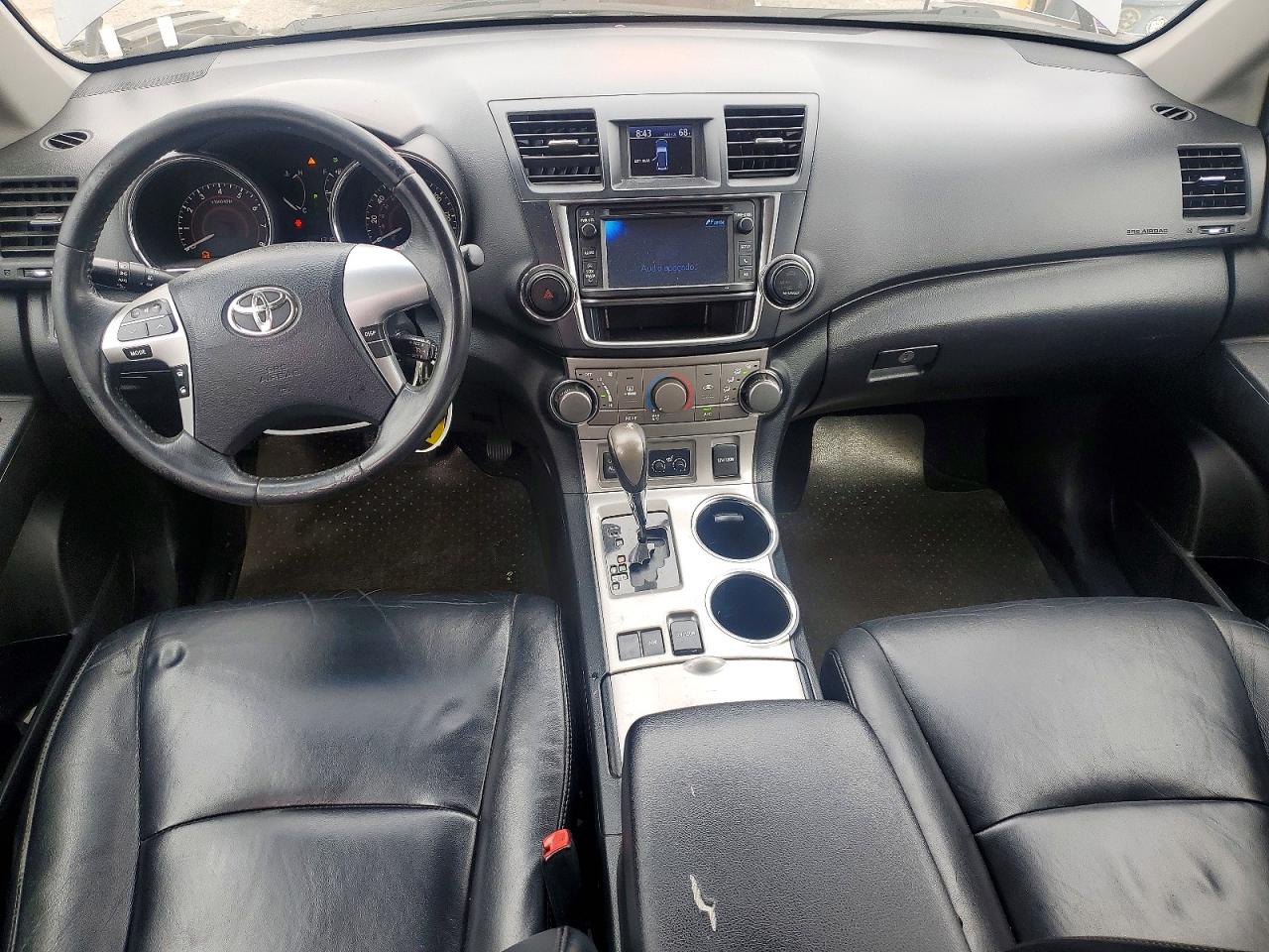 2013 Toyota Highlander Se Gray vin: 5TDZK3EH6DS094132