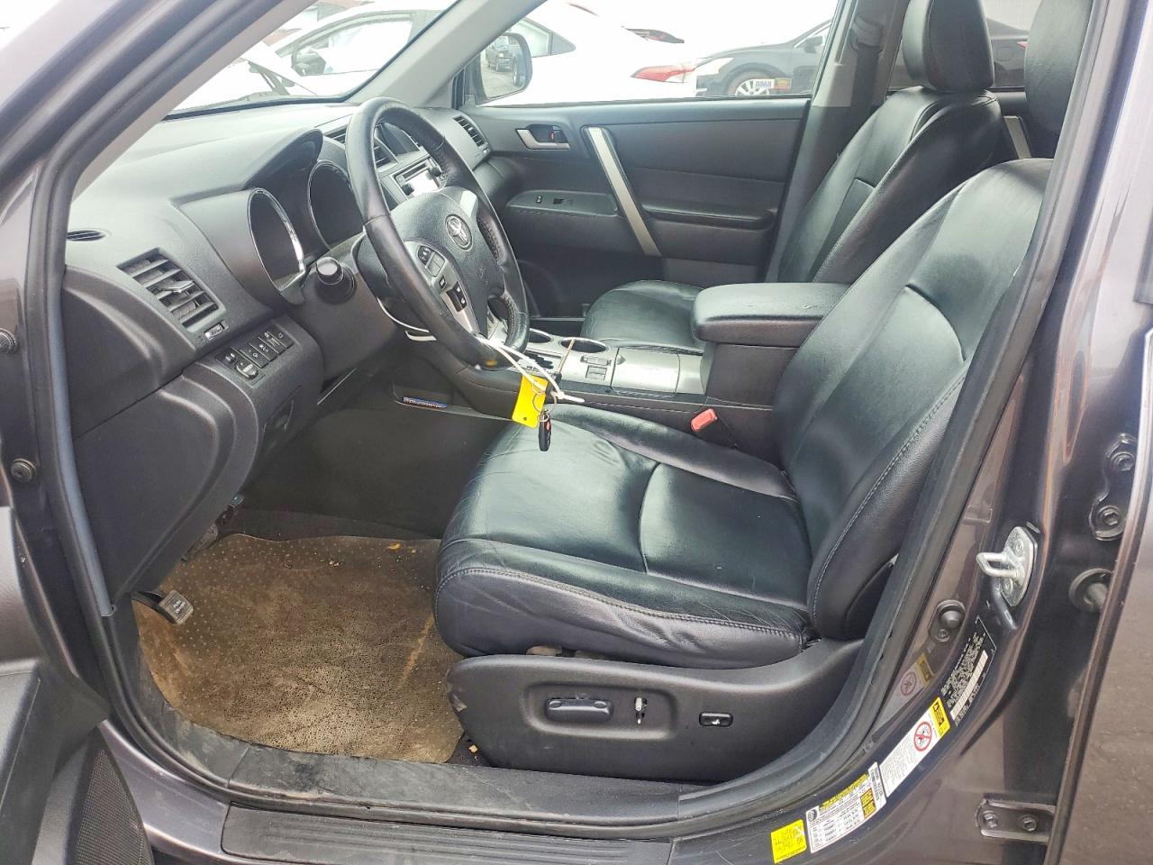 2013 Toyota Highlander Se Gray vin: 5TDZK3EH6DS094132