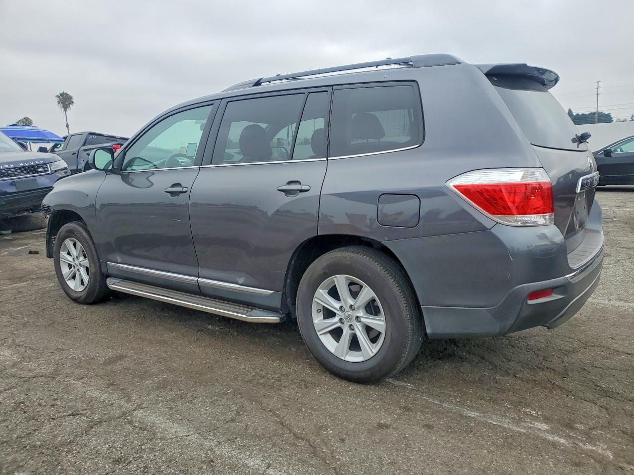 2013 Toyota Highlander Se Gray vin: 5TDZK3EH6DS094132