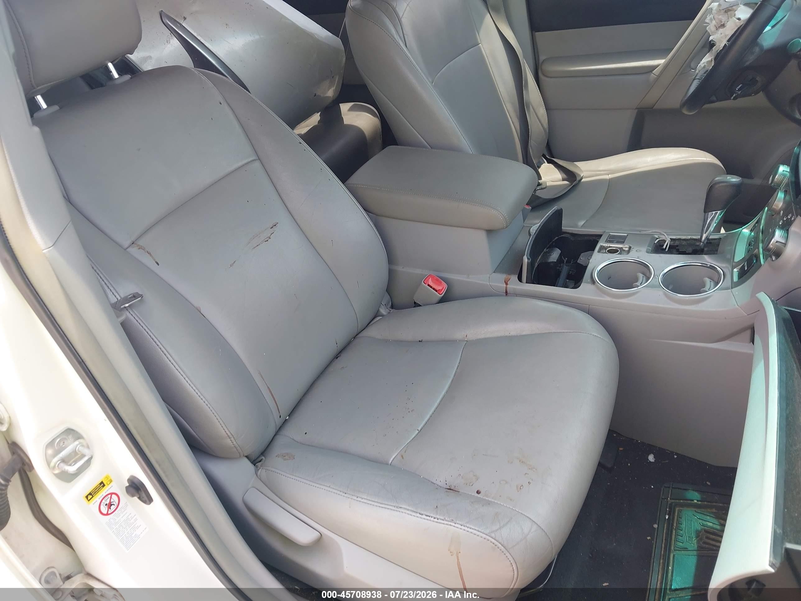 2013 Toyota Highlander Se V6 White vin: 5TDZK3EH6DS119031