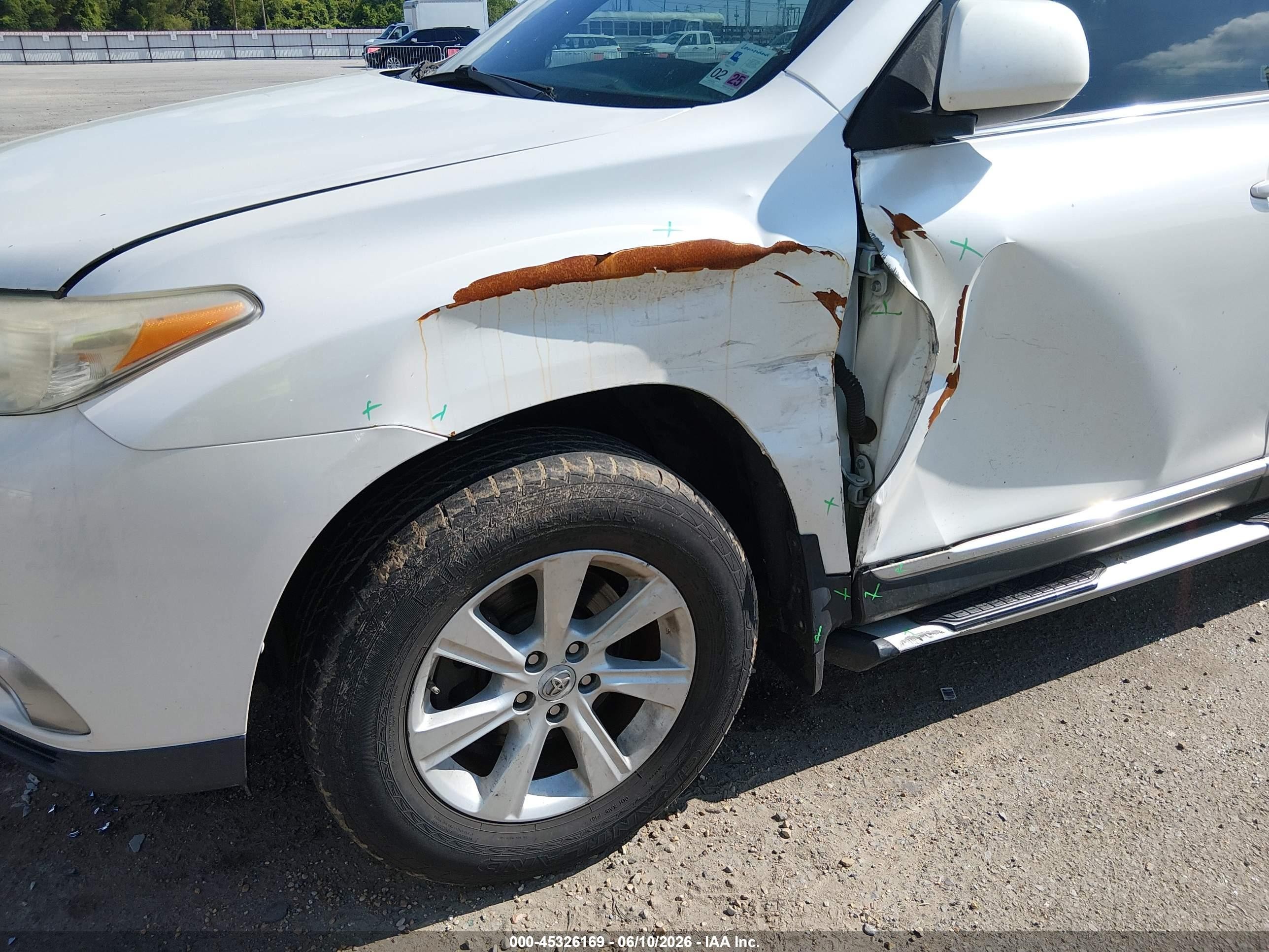2012 Toyota Highlander Se V6 White vin: 5TDZK3EH7CS056441