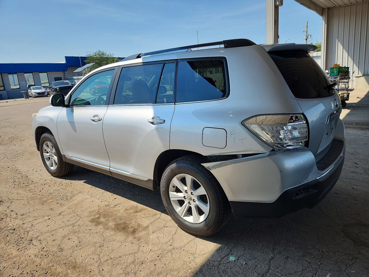 2013 Toyota Highlander Se Silver vin: 5TDZK3EH7DS106384