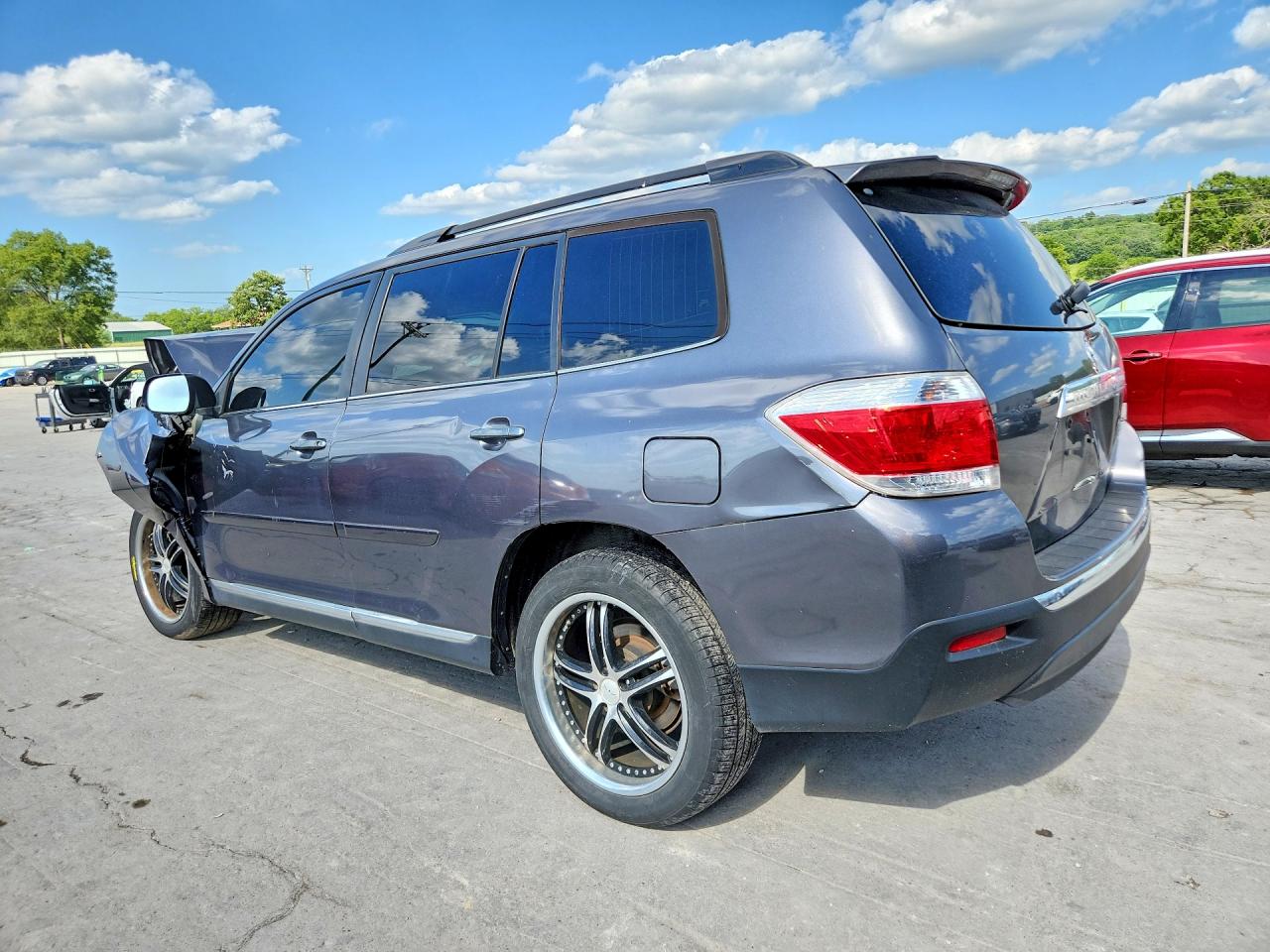 2013 Toyota Highlander Se Charcoal vin: 5TDZK3EH7DS131091