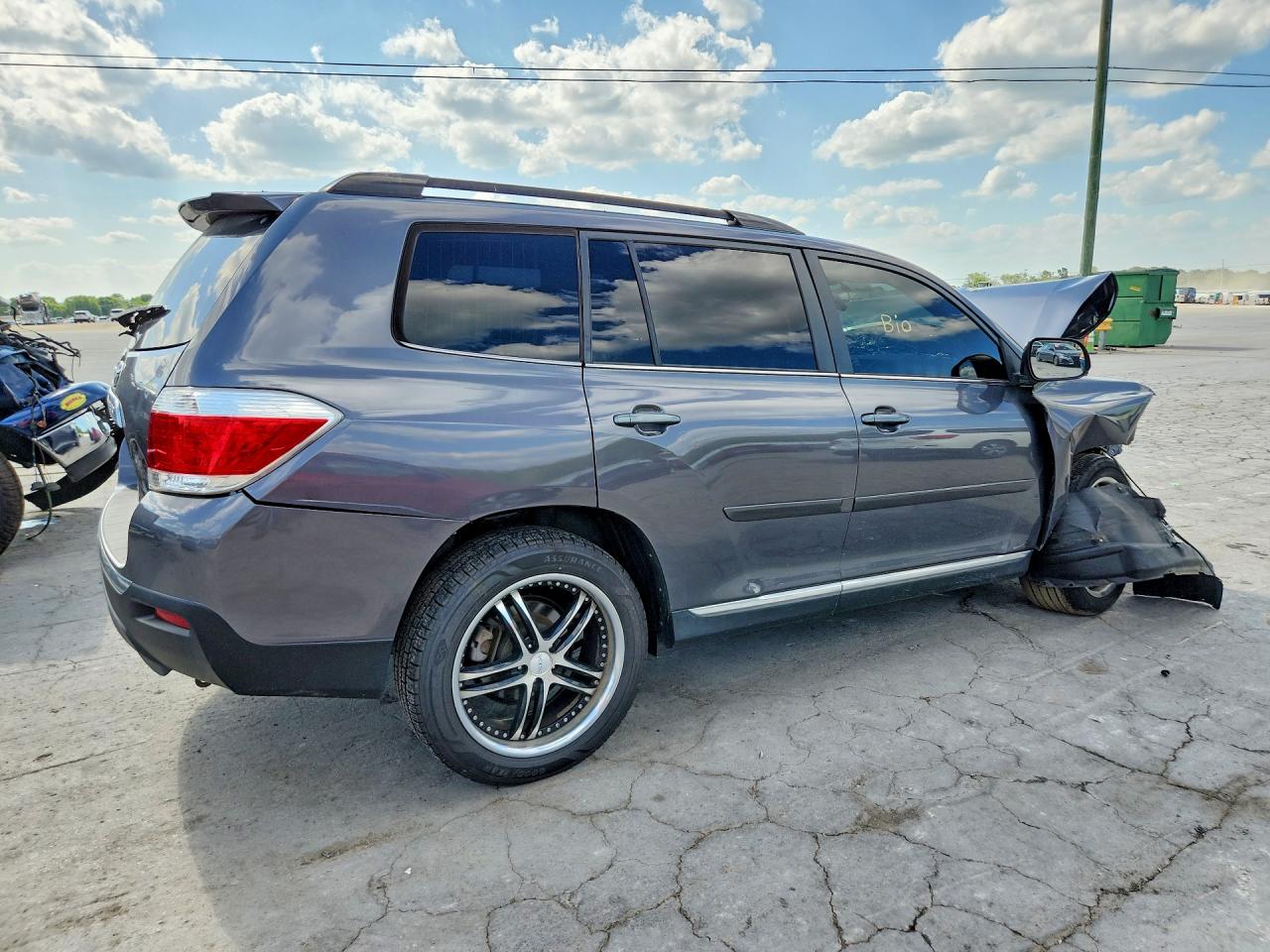 2013 Toyota Highlander Se Charcoal vin: 5TDZK3EH7DS131091