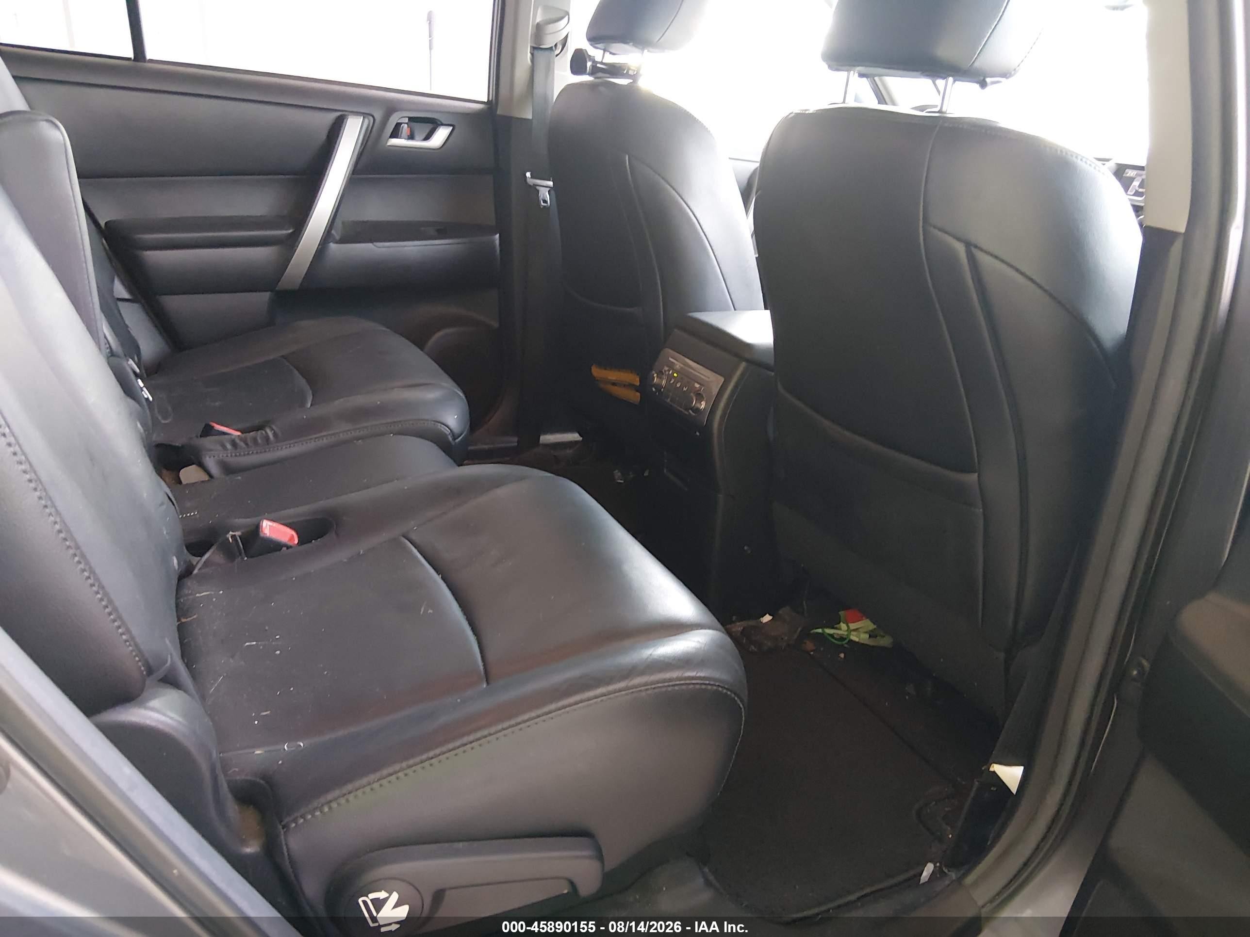 2013 Toyota Highlander Se V6 Серый vin: 5TDZK3EH7DS137795