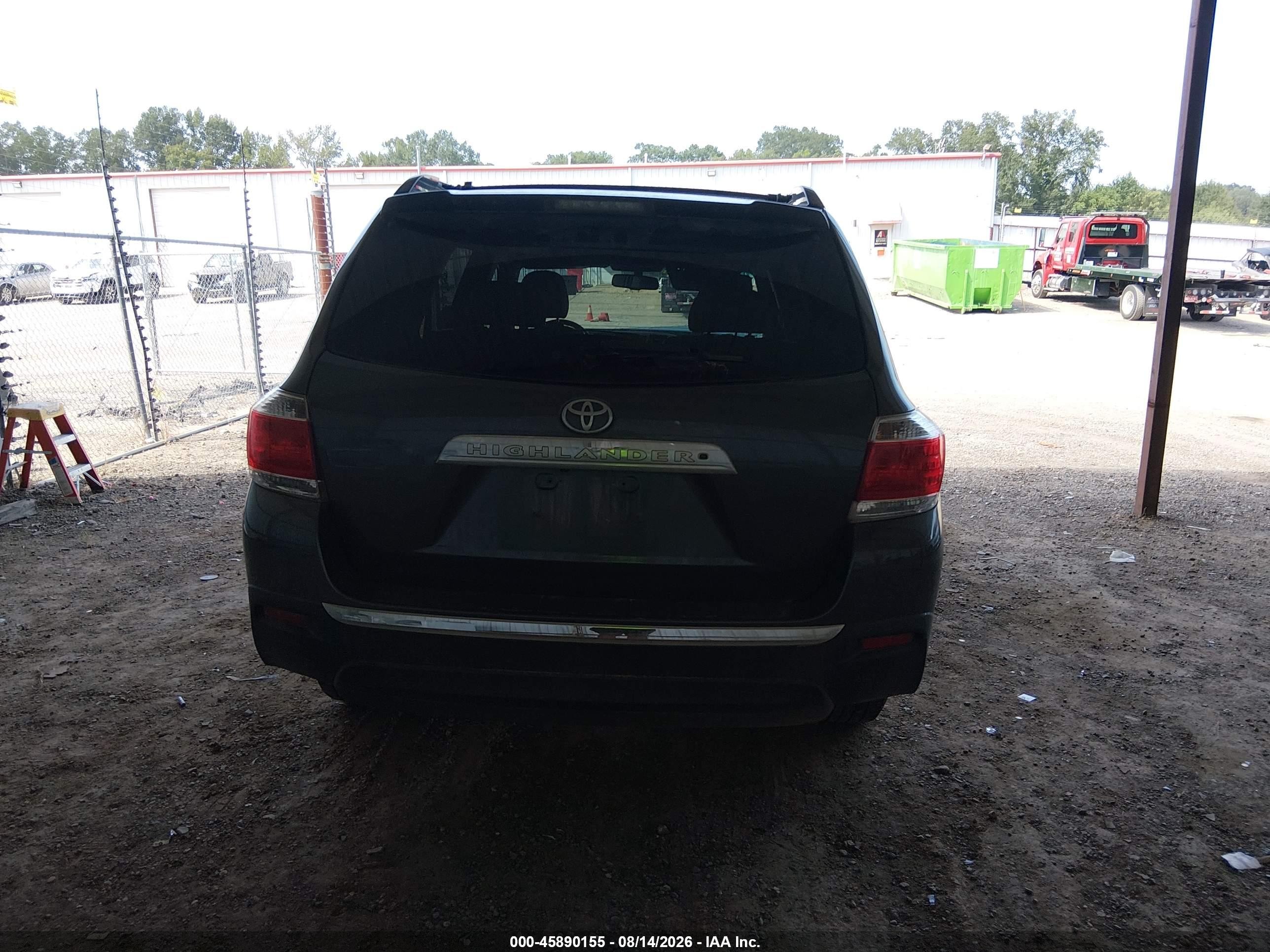 2013 Toyota Highlander Se V6 Серый vin: 5TDZK3EH7DS137795