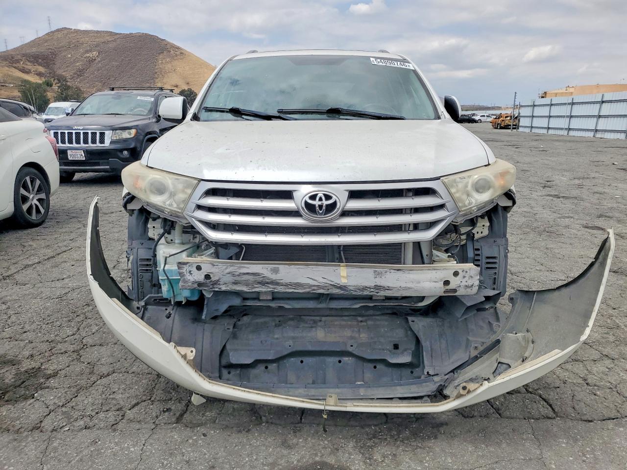 2011 Toyota Highlander Se White vin: 5TDZK3EH8BS025780