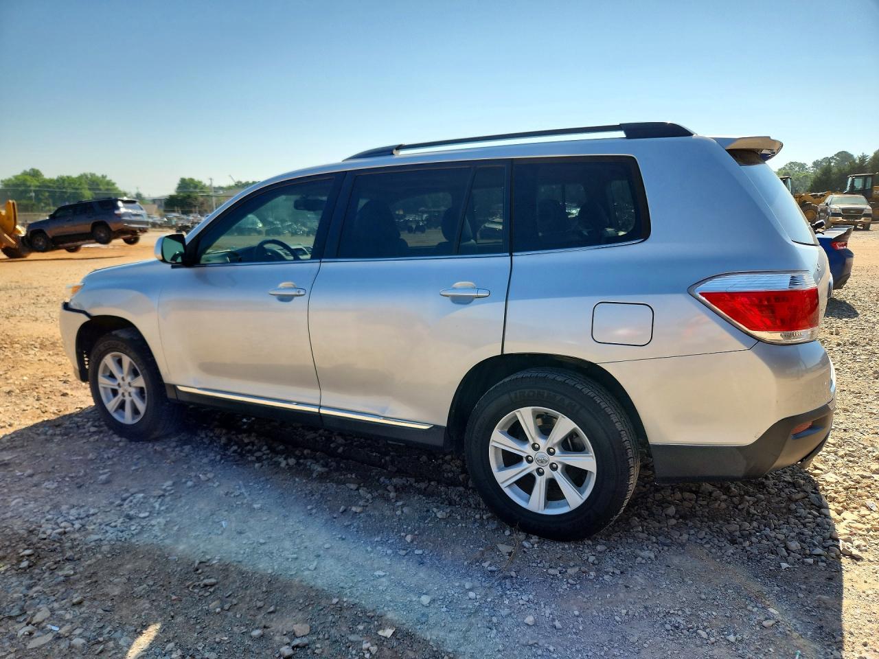 2012 Toyota Highlander Se Silver vin: 5TDZK3EH8CS057002