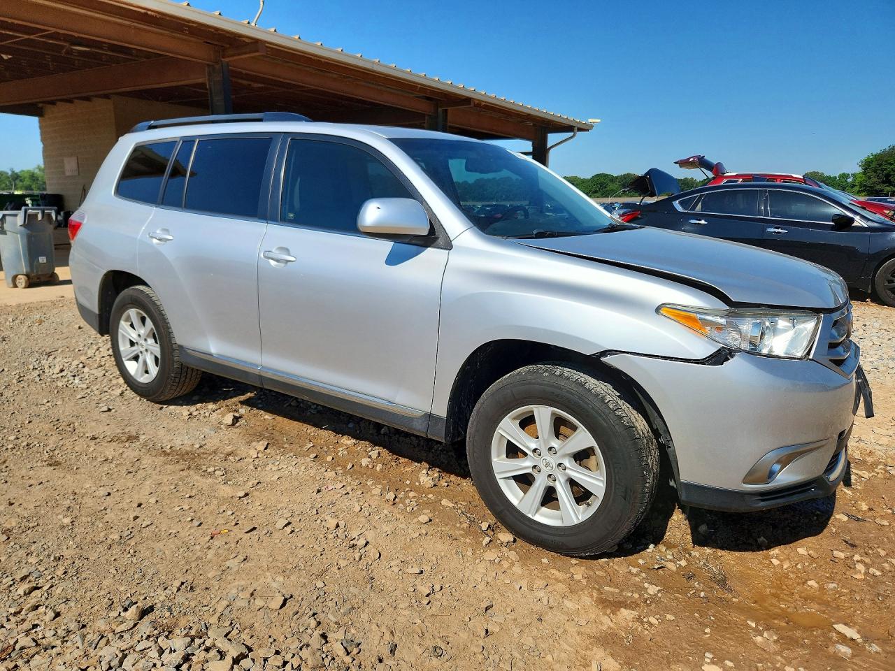 2012 Toyota Highlander Se Silver vin: 5TDZK3EH8CS057002