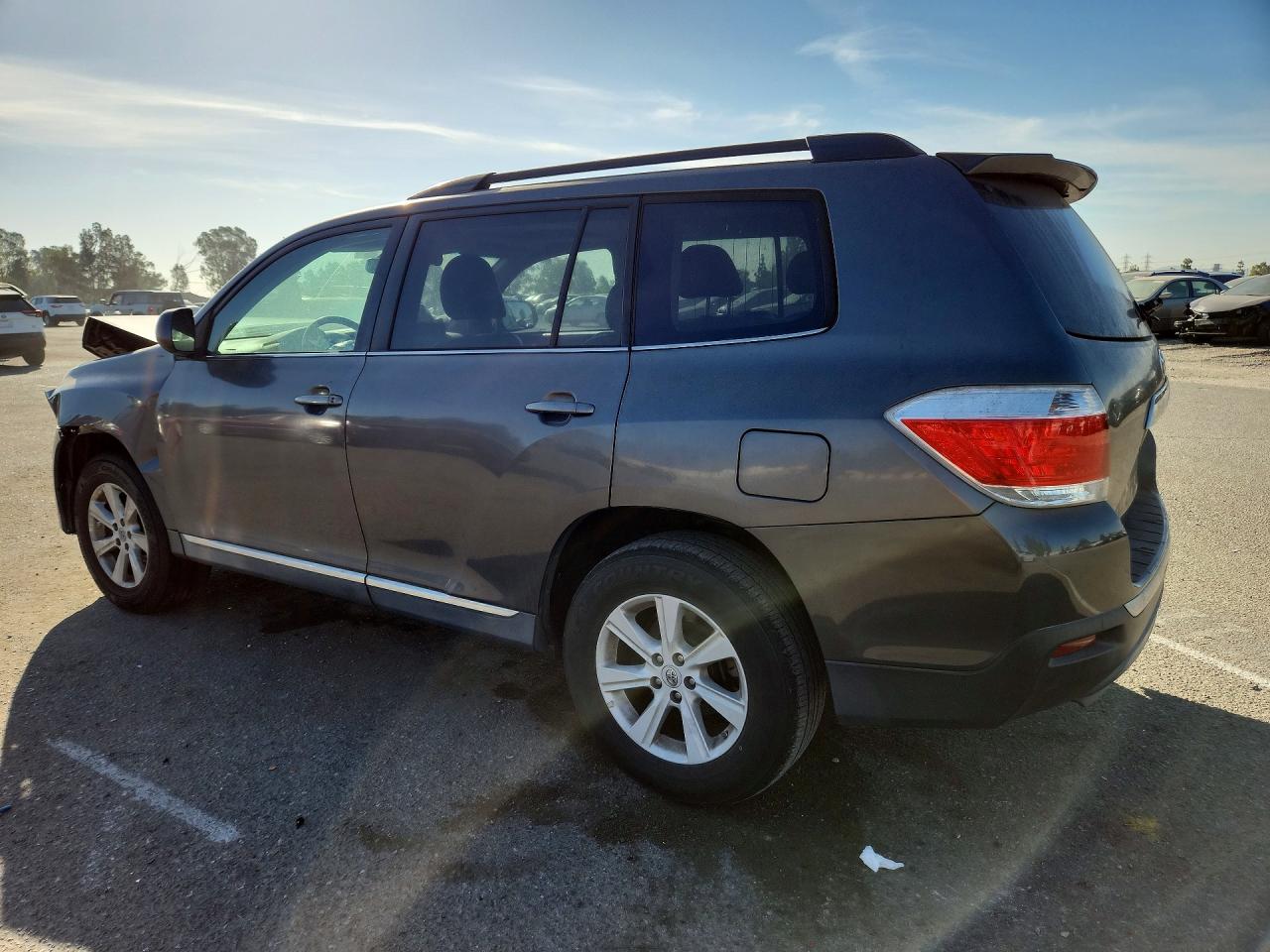 2012 Toyota Highlander Se Charcoal vin: 5TDZK3EH8CS067514