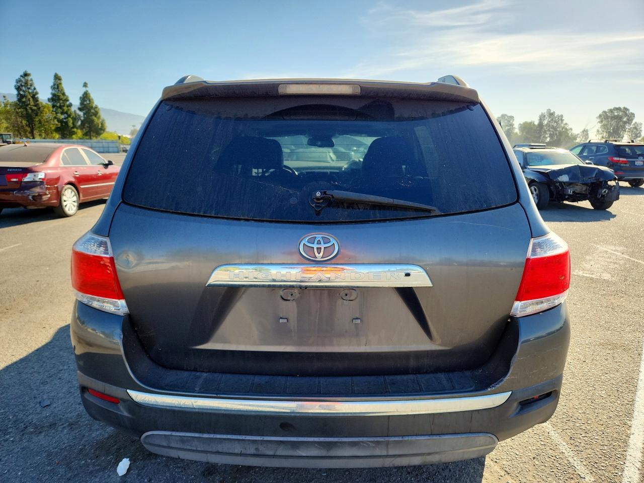 2012 Toyota Highlander Se Charcoal vin: 5TDZK3EH8CS067514