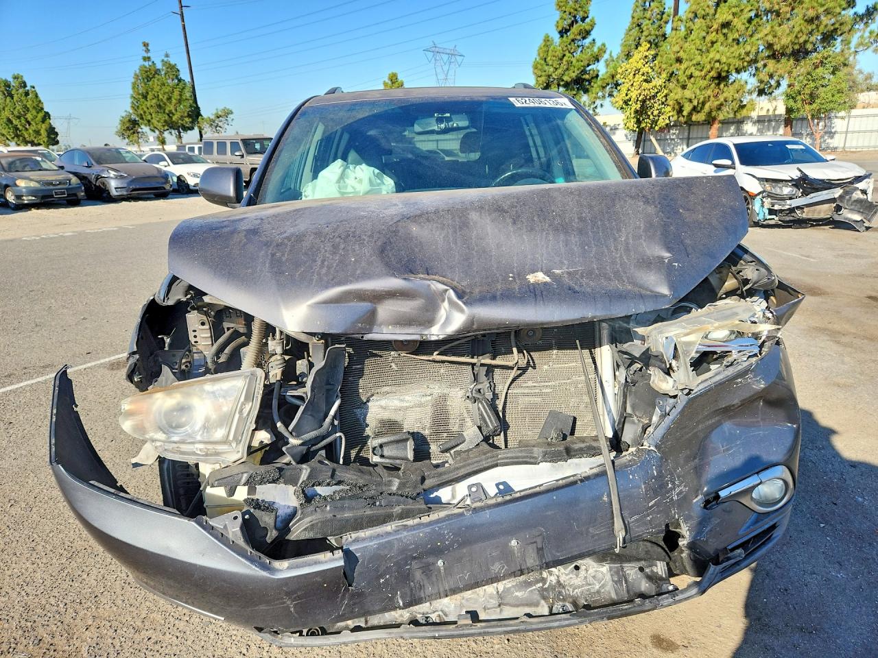 2012 Toyota Highlander Se Charcoal vin: 5TDZK3EH8CS067514