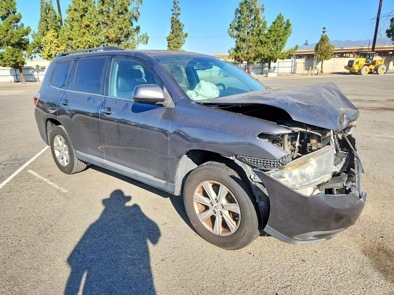 2012 Toyota Highlander Se Charcoal vin: 5TDZK3EH8CS067514