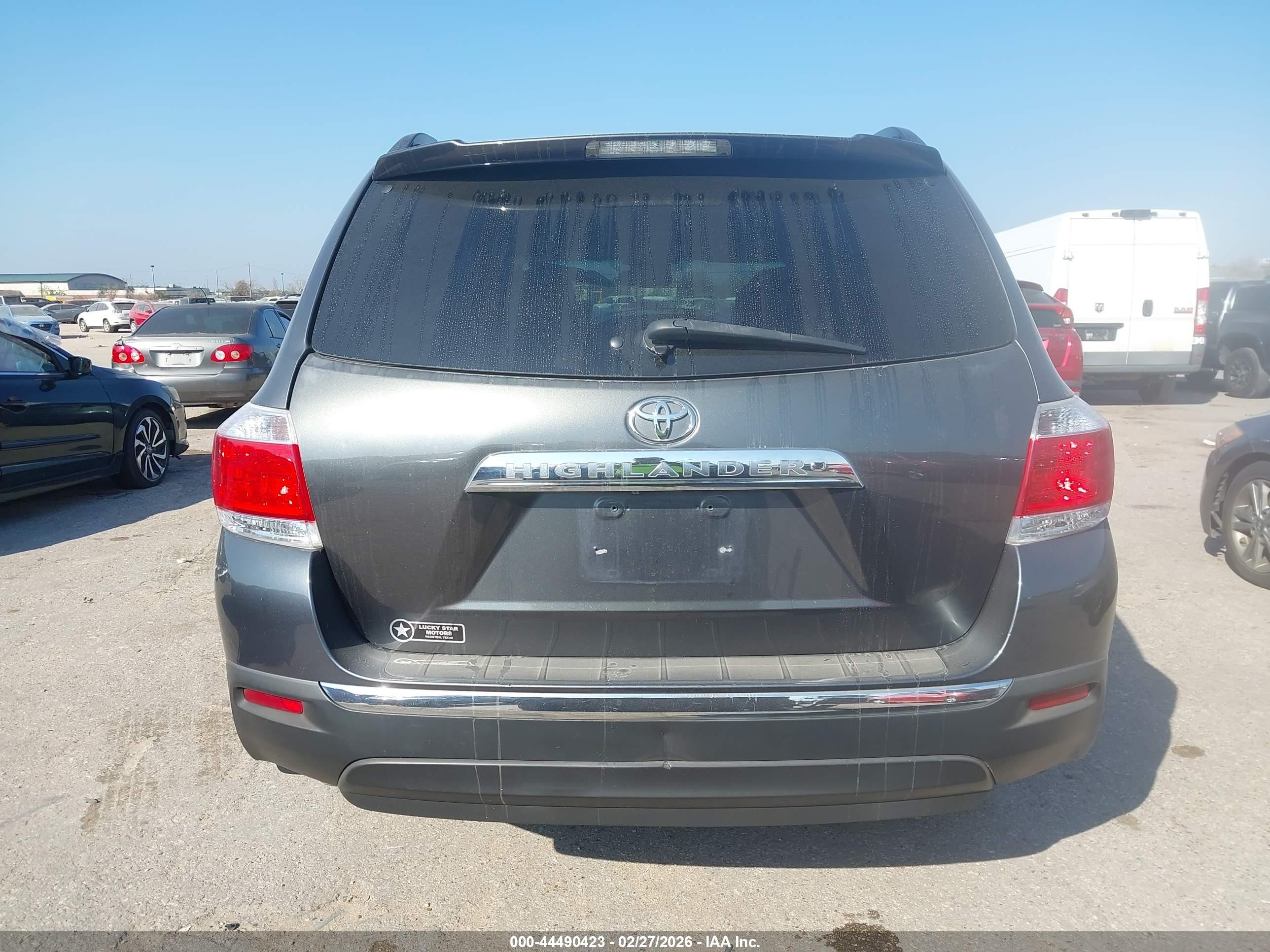 2012 Toyota Highlander Se Gray vin: 5TDZK3EH8CS077704