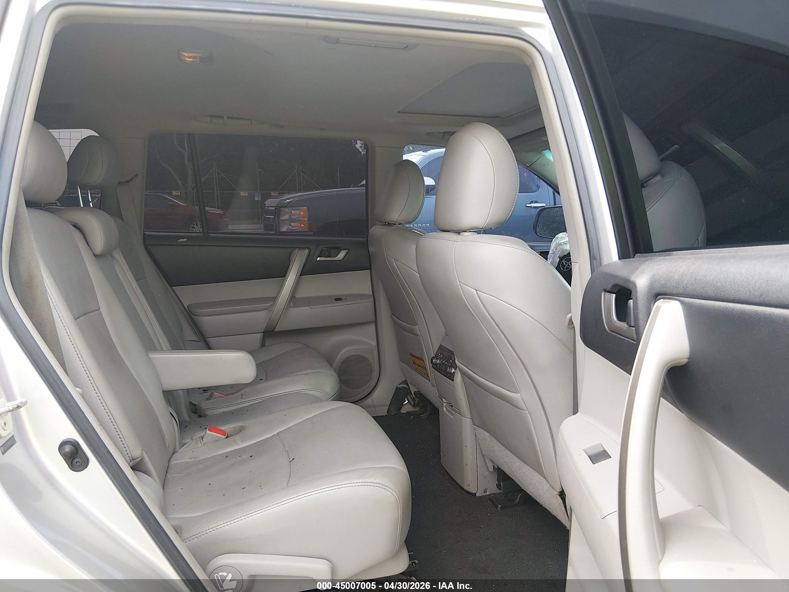 2013 Toyota Highlander Base Plus V6/base V6/se V6 Silver vin: 5TDZK3EH8DS091250