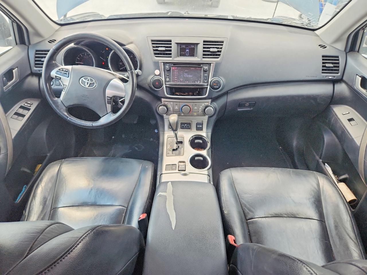 2013 Toyota Highlander Se Blue vin: 5TDZK3EH8DS116289