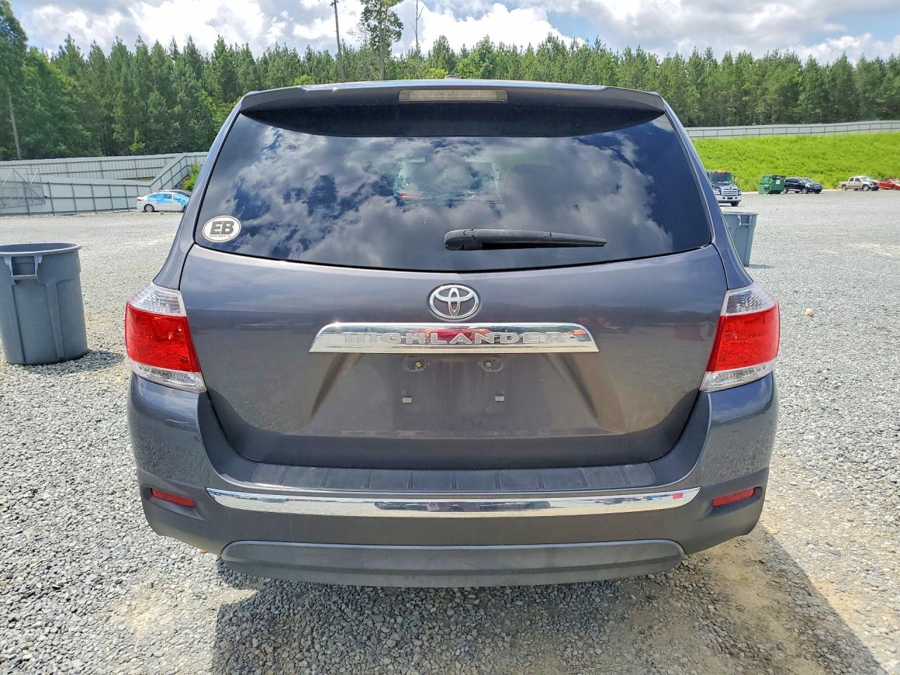 2012 Toyota Highlander Base Charcoal vin: 5TDZK3EH9CS057767