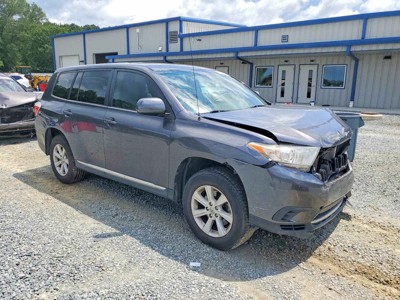 2012 Toyota Highlander Base Charcoal vin: 5TDZK3EH9CS057767