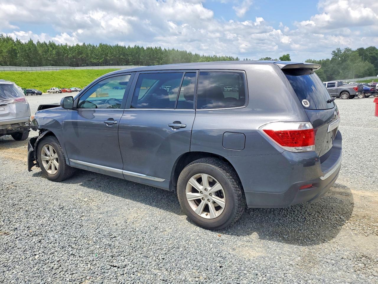2012 Toyota Highlander Base Charcoal vin: 5TDZK3EH9CS057767