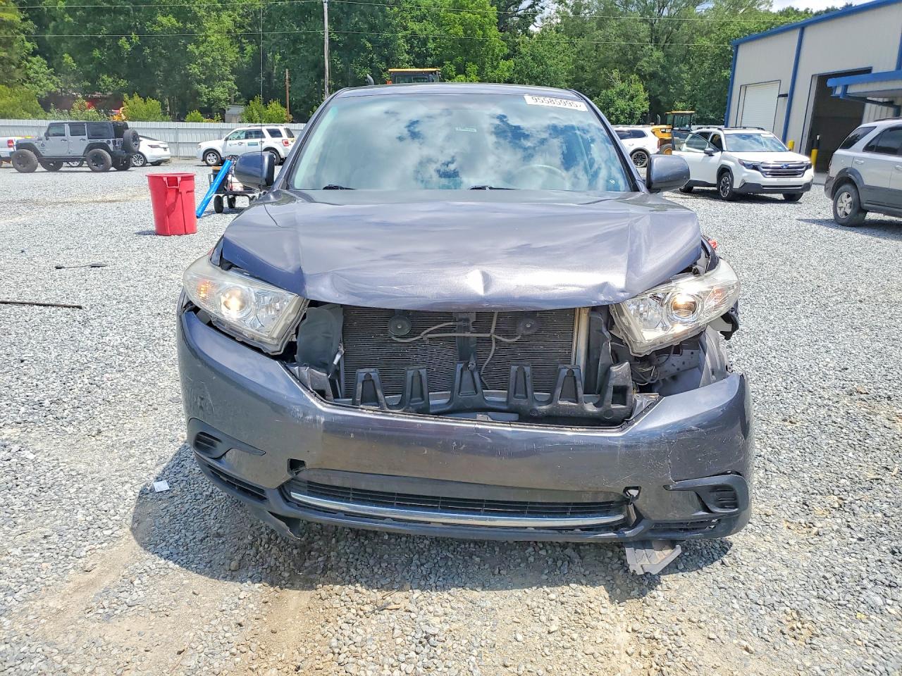 2012 Toyota Highlander Base Charcoal vin: 5TDZK3EH9CS057767